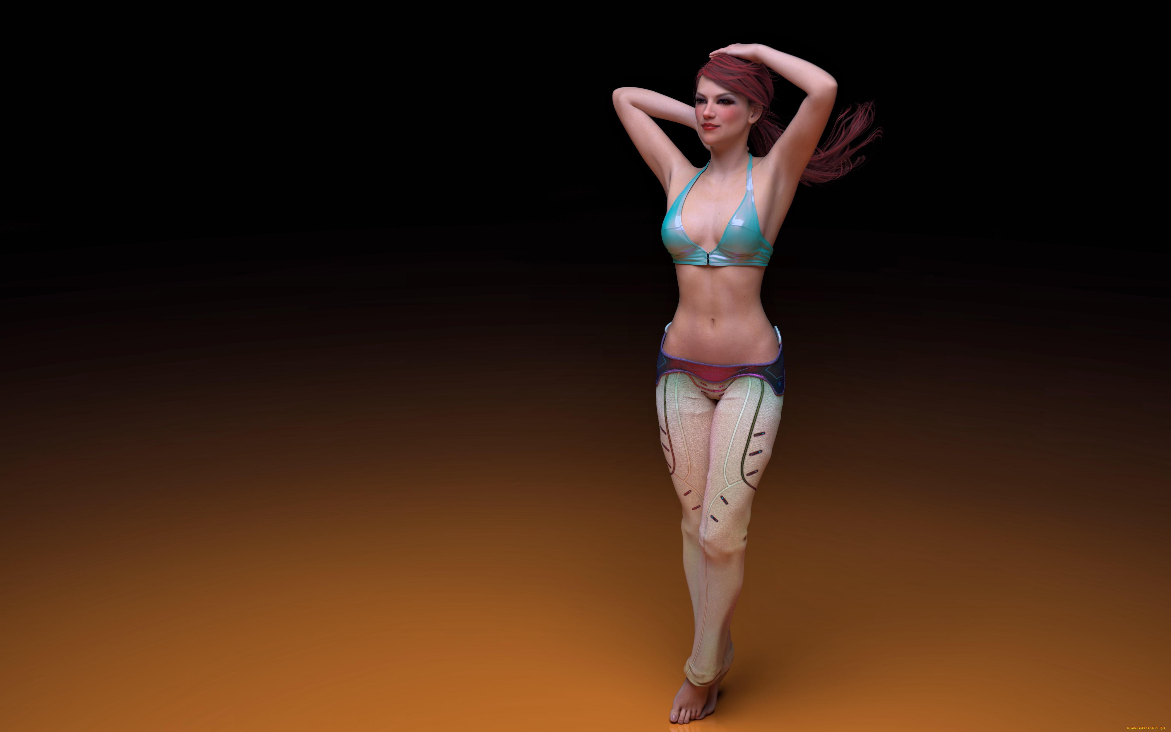 3д, графика, люди, , people, взгляд, девушка, фон