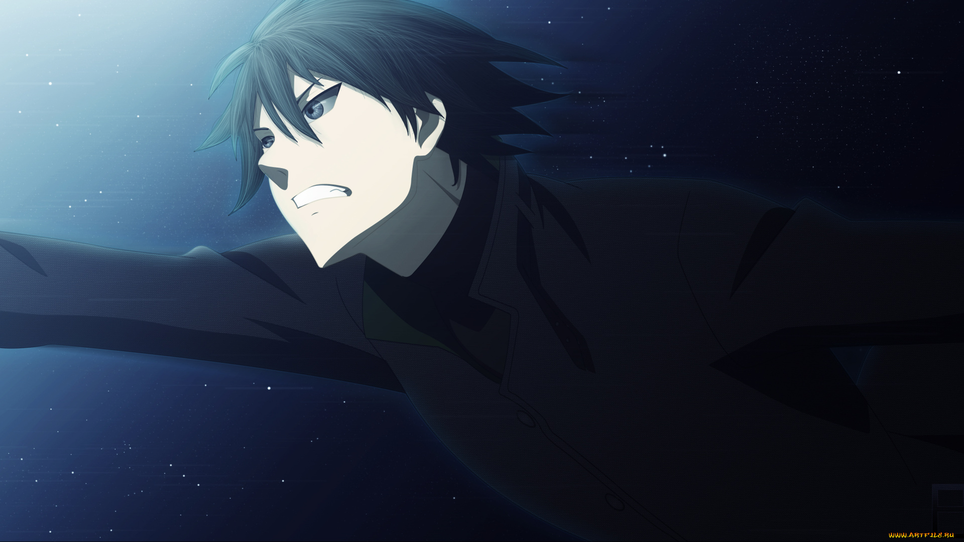 аниме, darker, than, black, хей