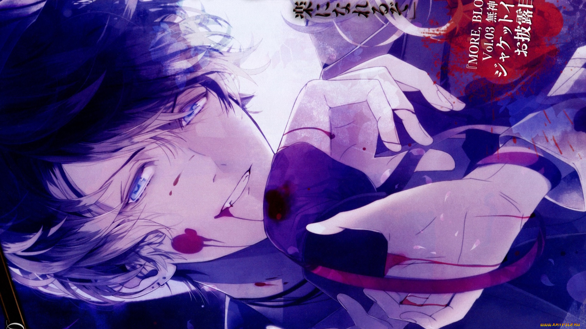 аниме, diabolik, lovers, парень