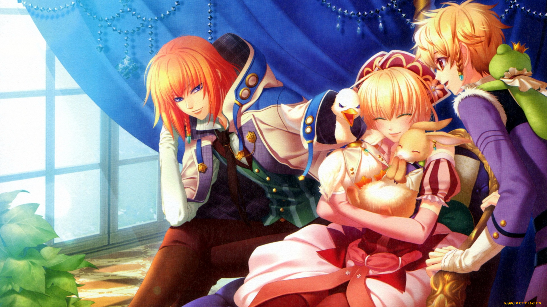 аниме, moujuutsukai, to, oujisama, игра