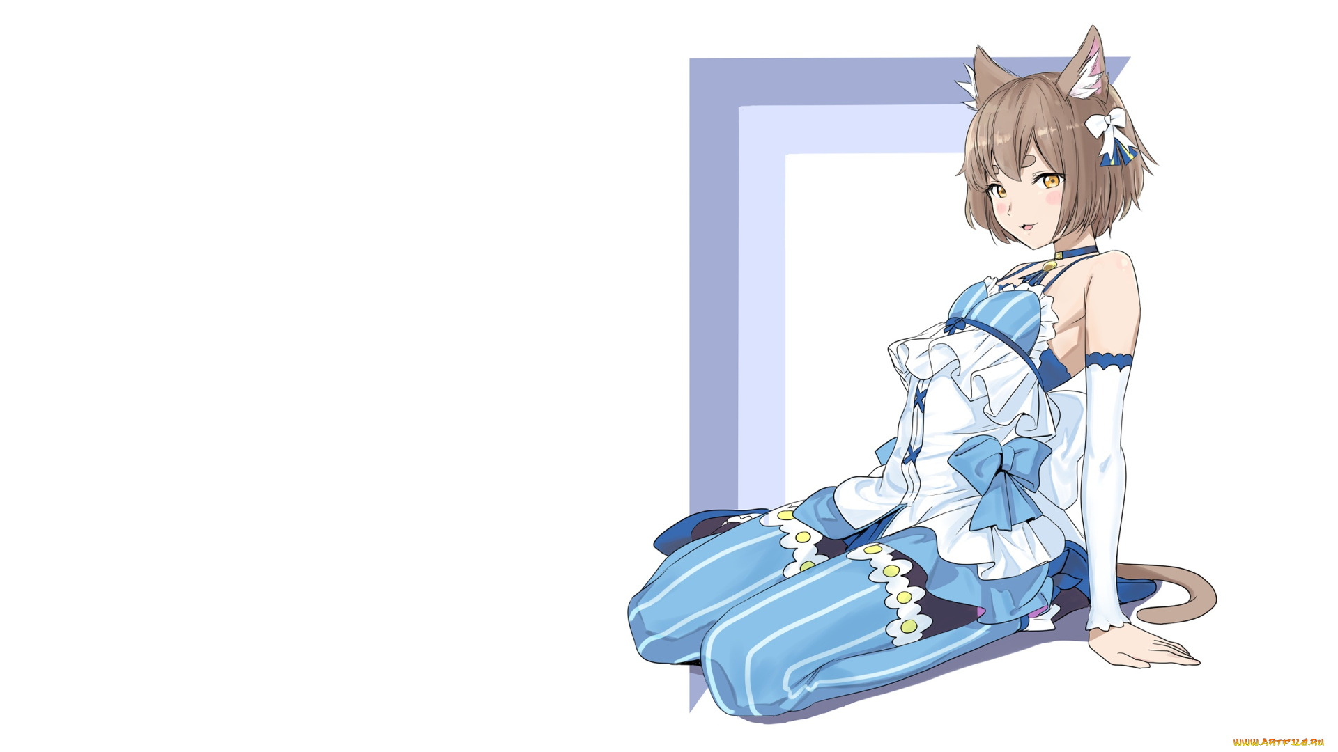 аниме, re, , zero, kara, hajimeru, isekai, seikatsu, девушка, взгляд, фон