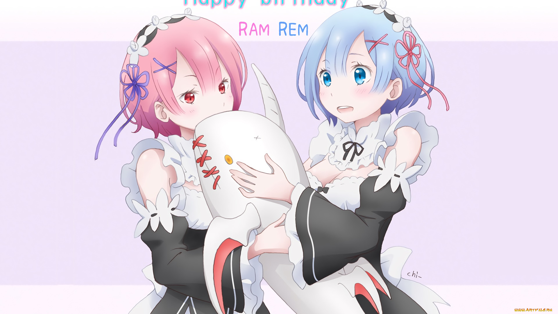 аниме, re, , zero, kara, hajimeru, isekai, seikatsu, фон, взгляд, девушки