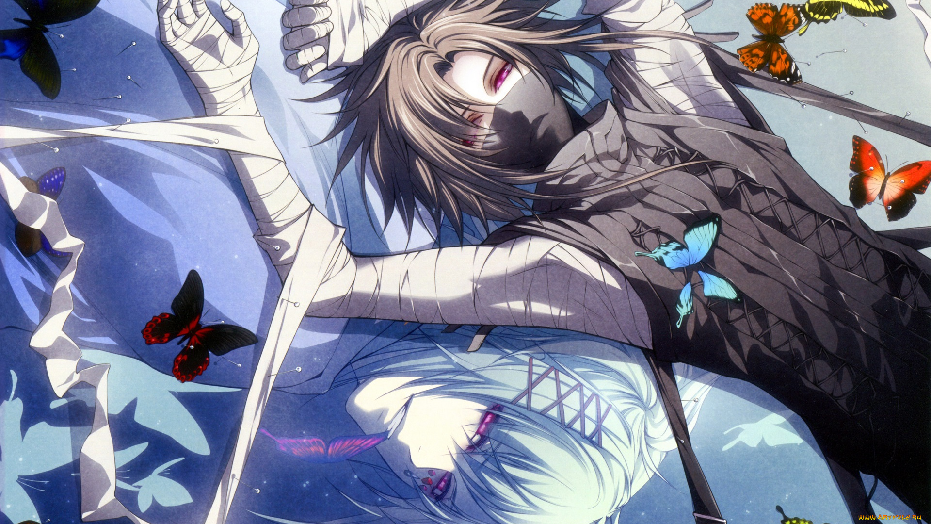 аниме, wand, of, fortune, парень