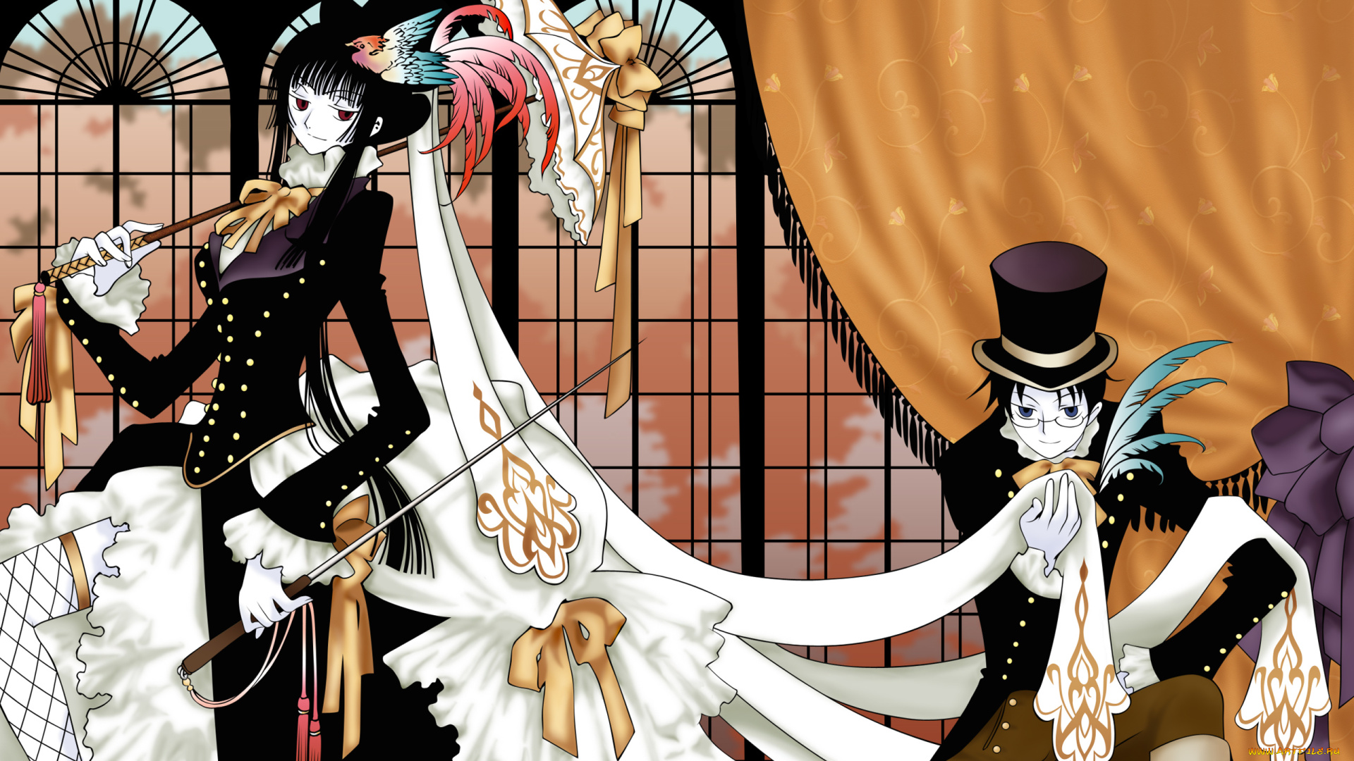 аниме, xxxholic, двое