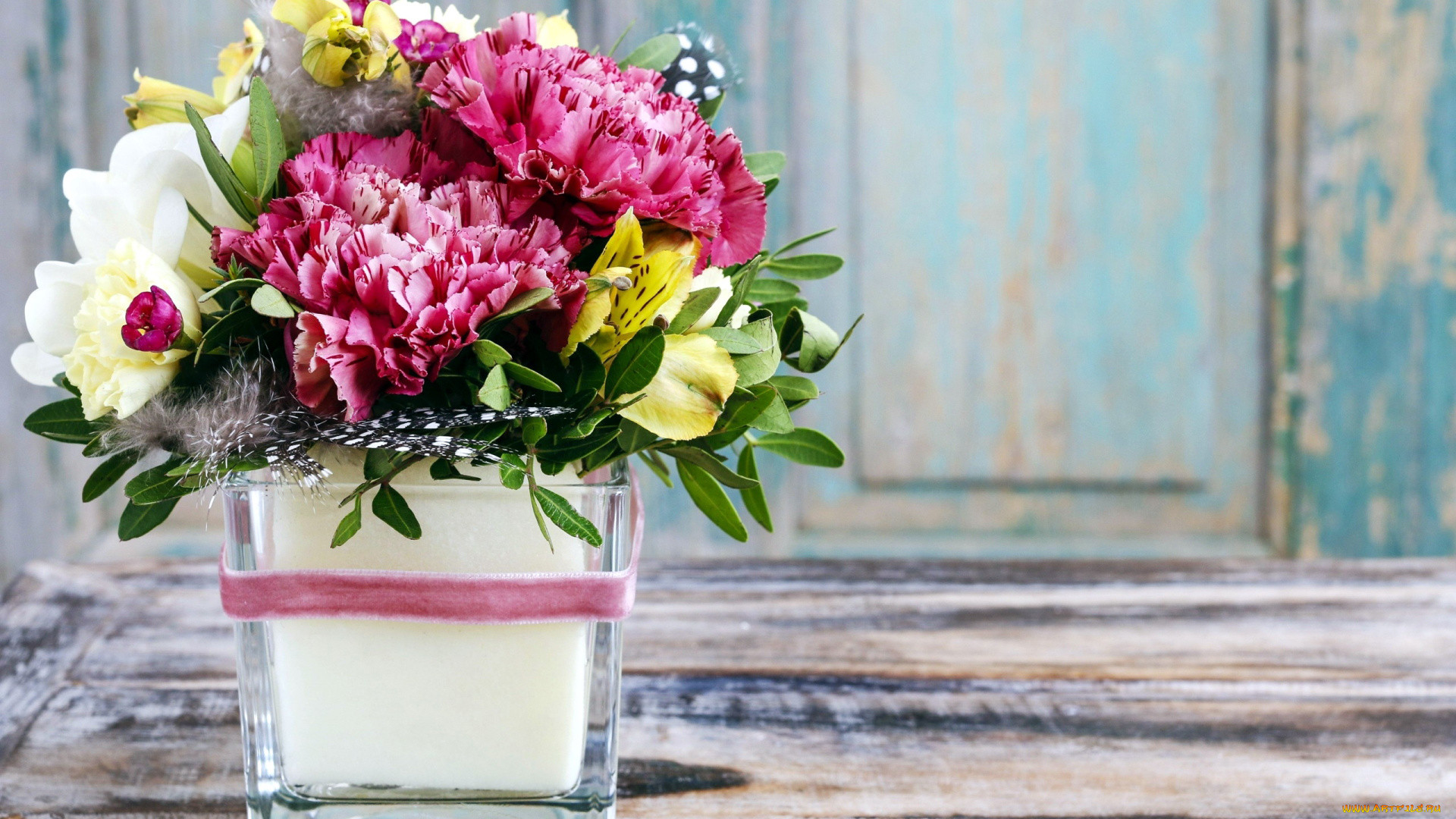 цветы, букеты, , композиции, гвоздика, альстромерия