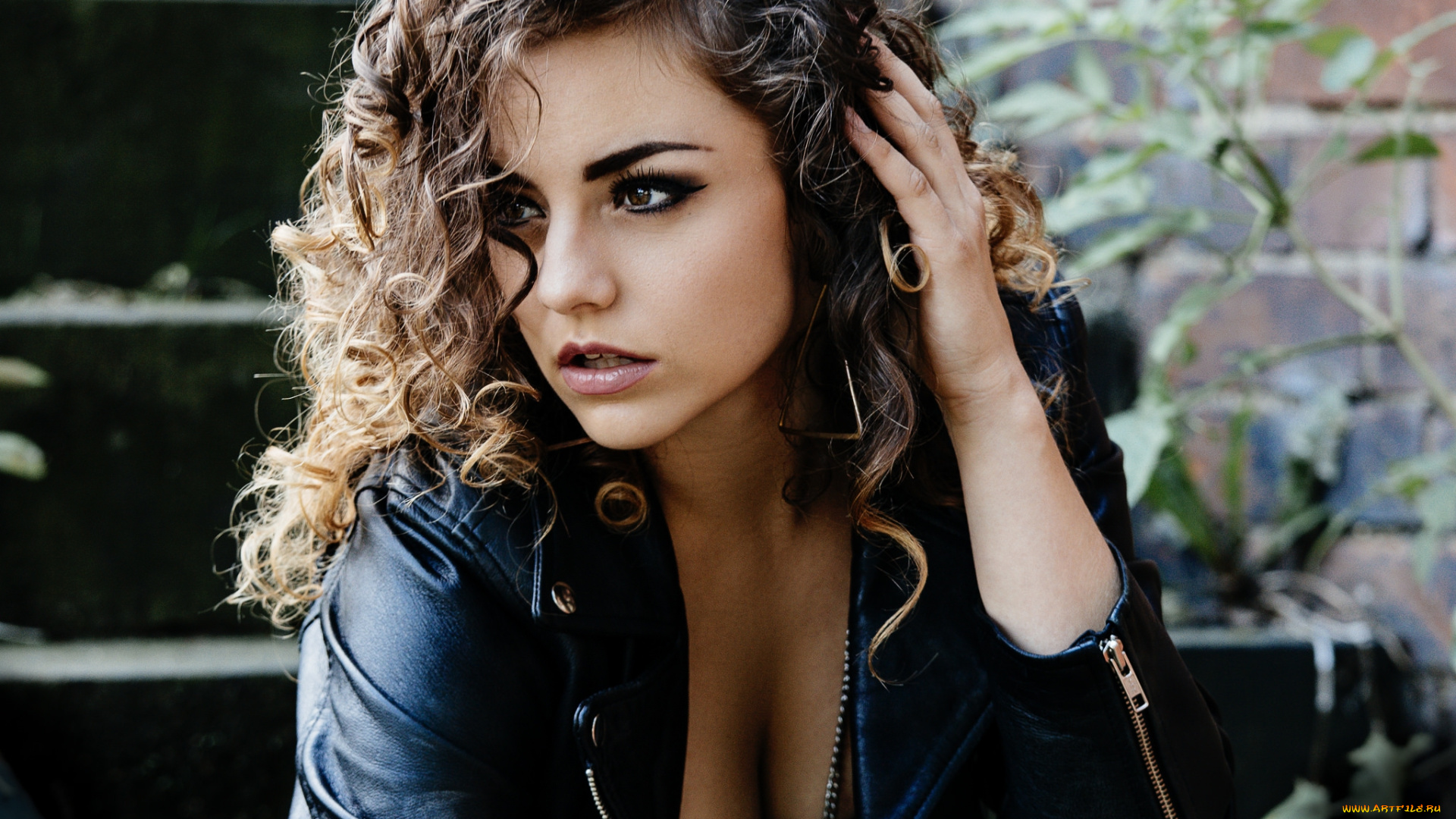 девушки, -unsort, , брюнетки, , шатенки, взгляд, лицо