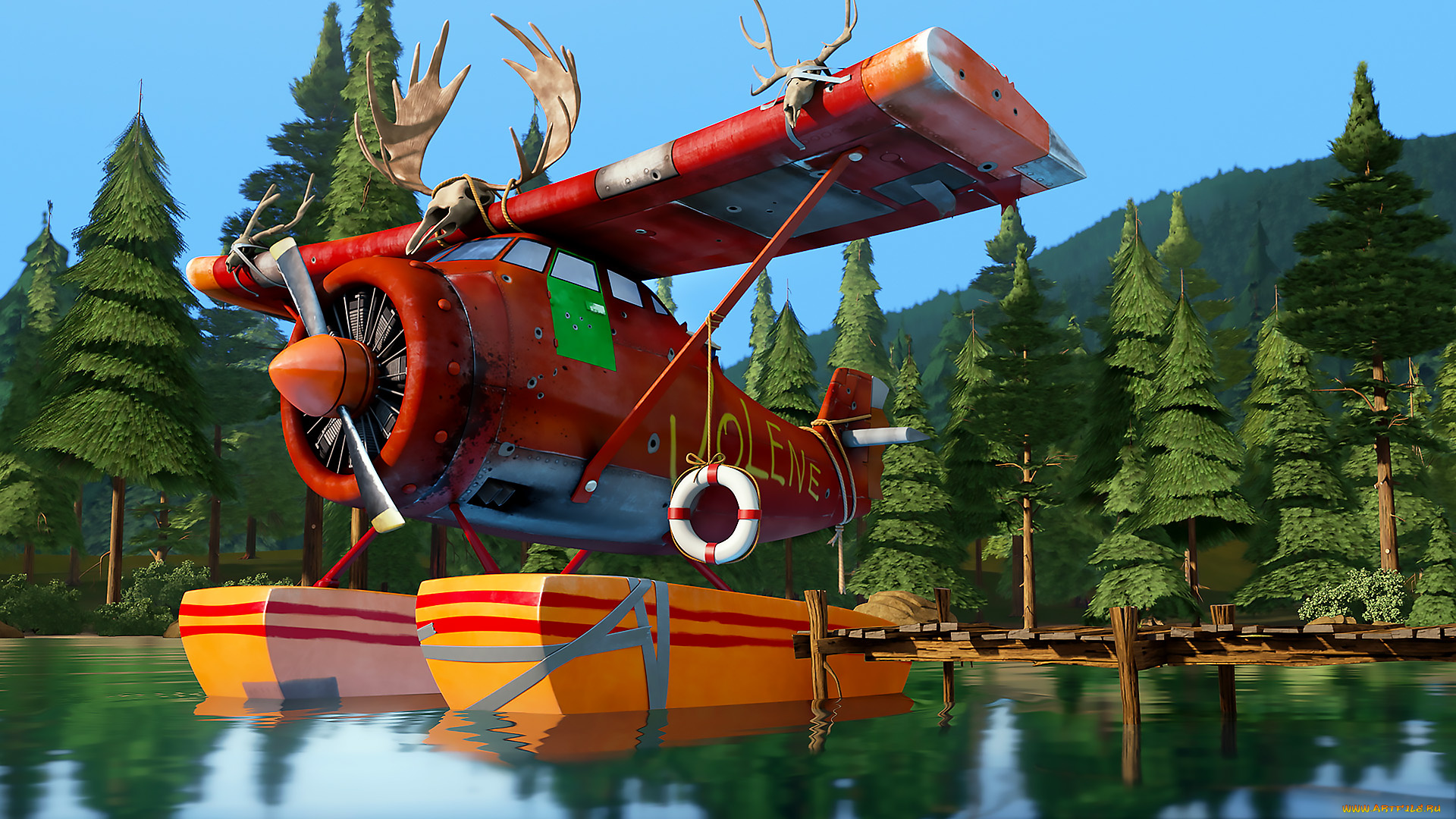 мультфильмы, open, season, персонажи