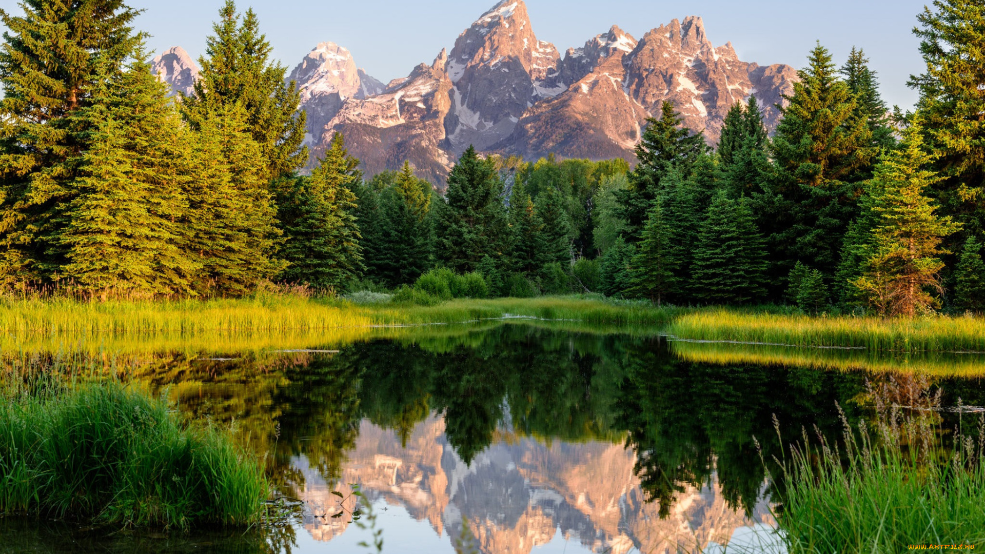 природа, реки, озера, река, лес, горы