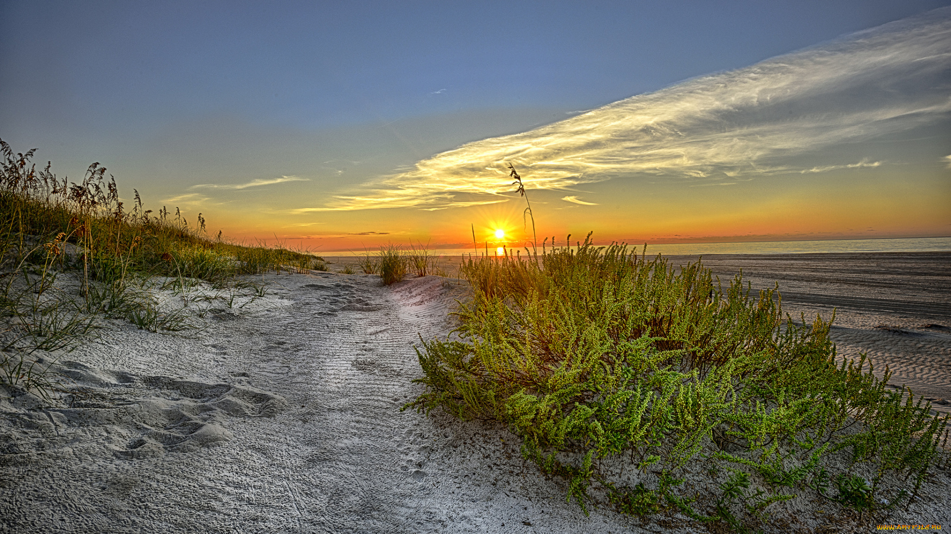 природа, восходы, закаты, рассвет