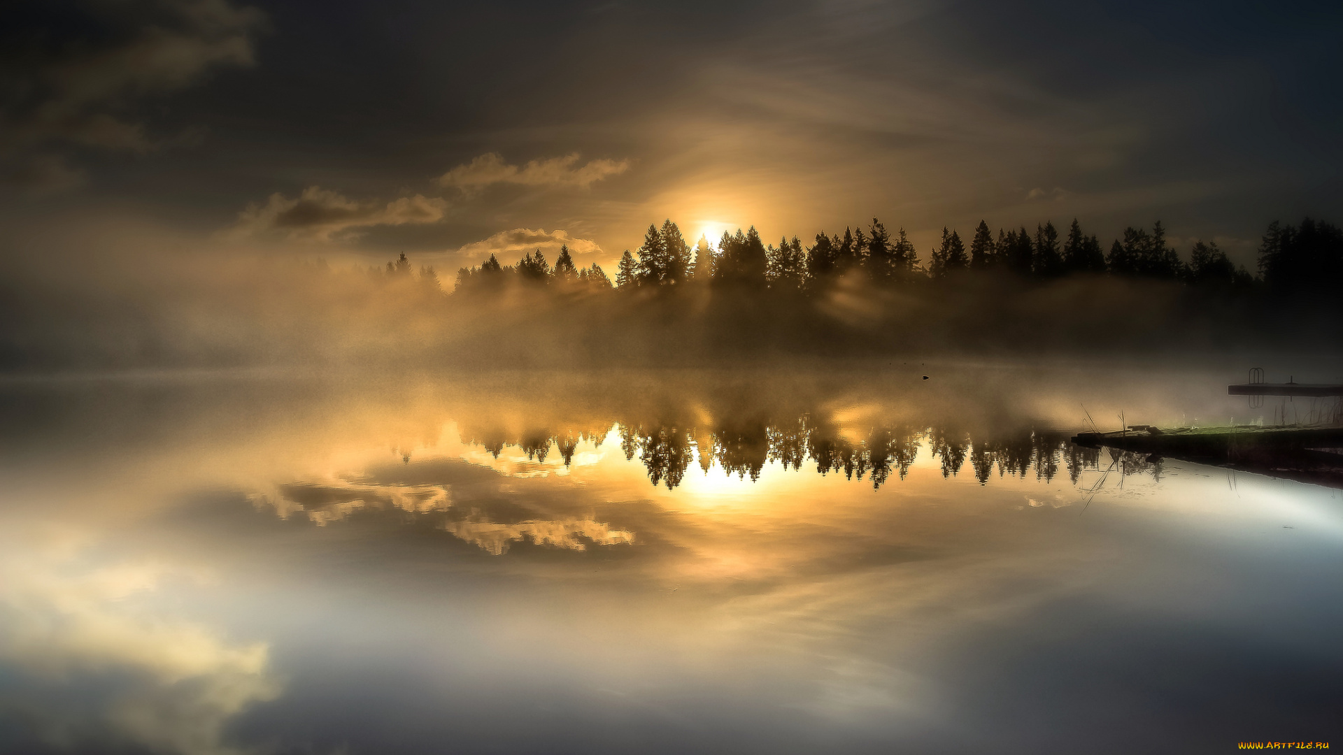 природа, восходы, закаты, рассвет