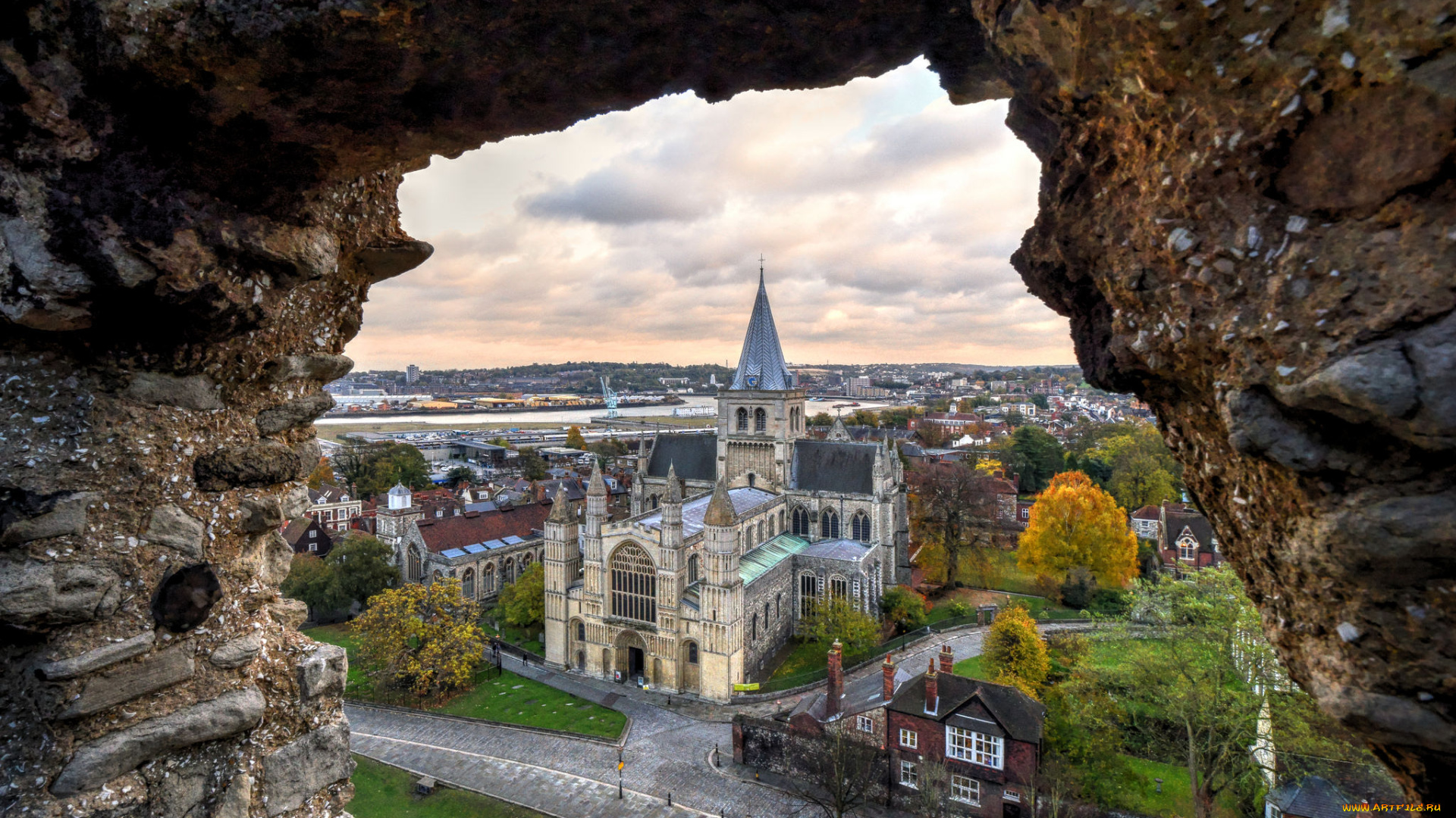 rochester, cathedral, города, -, католические, соборы, , костелы, , аббатства, храм