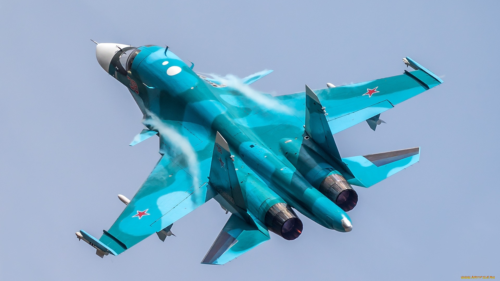 su-34, авиация, боевые, самолёты, бомбардировщик