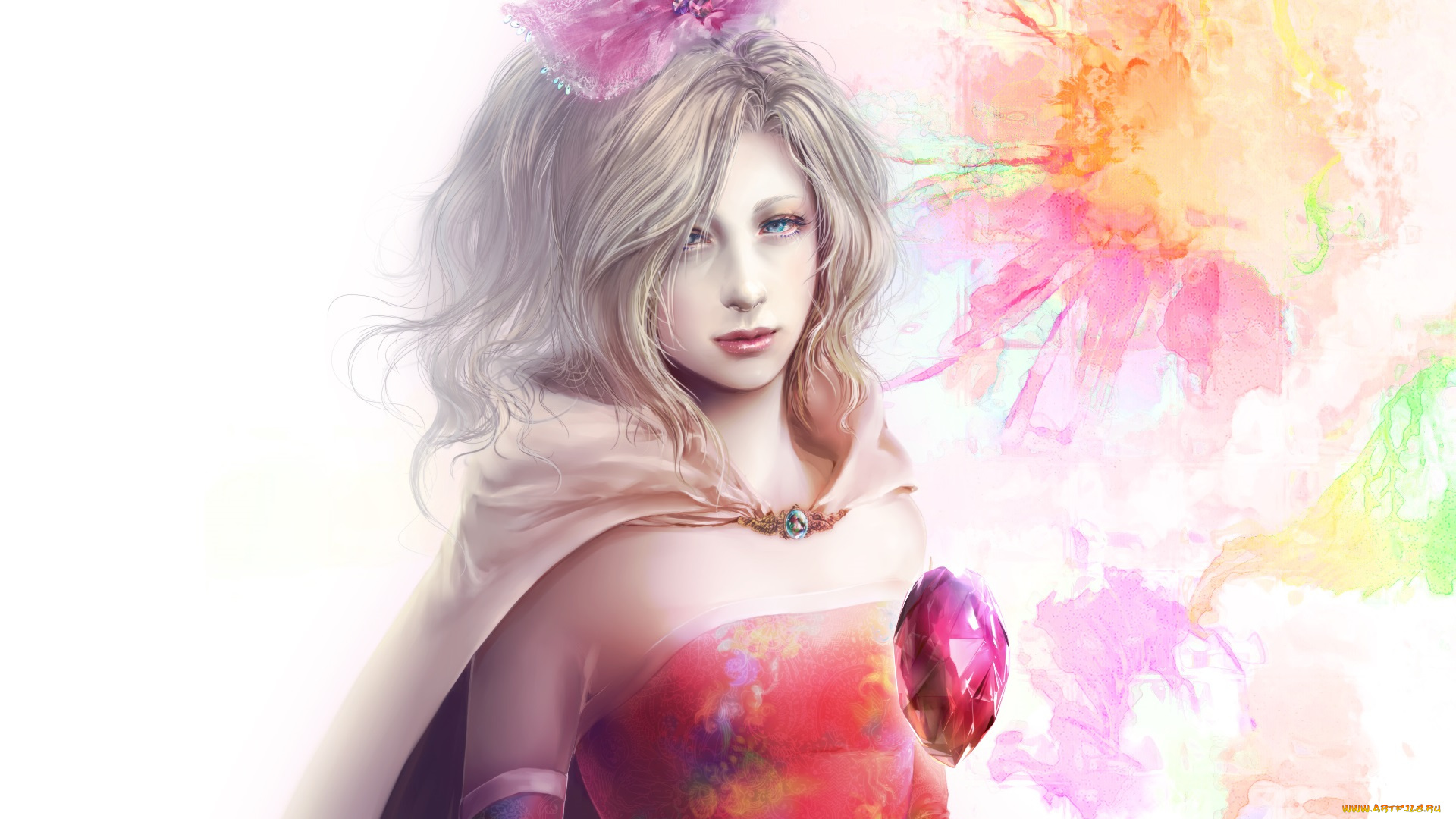 видео, игры, final, fantasy, v, девушка