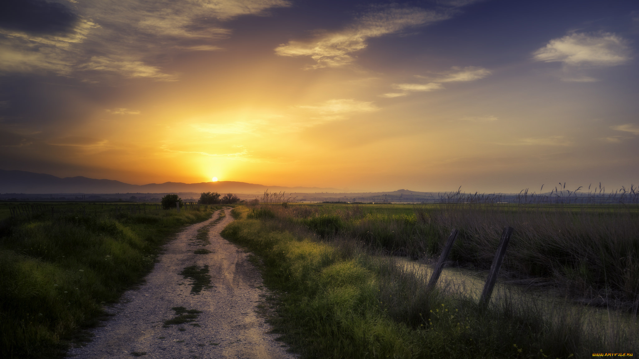 природа, восходы, закаты, рассвет