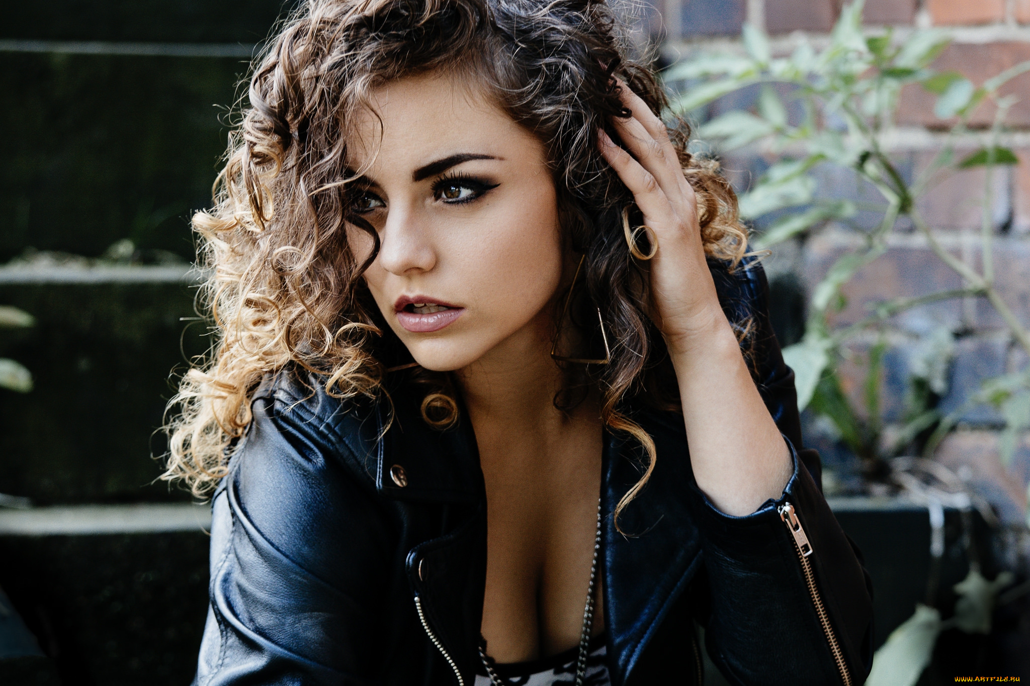 девушки, -unsort, , брюнетки, , шатенки, взгляд, лицо