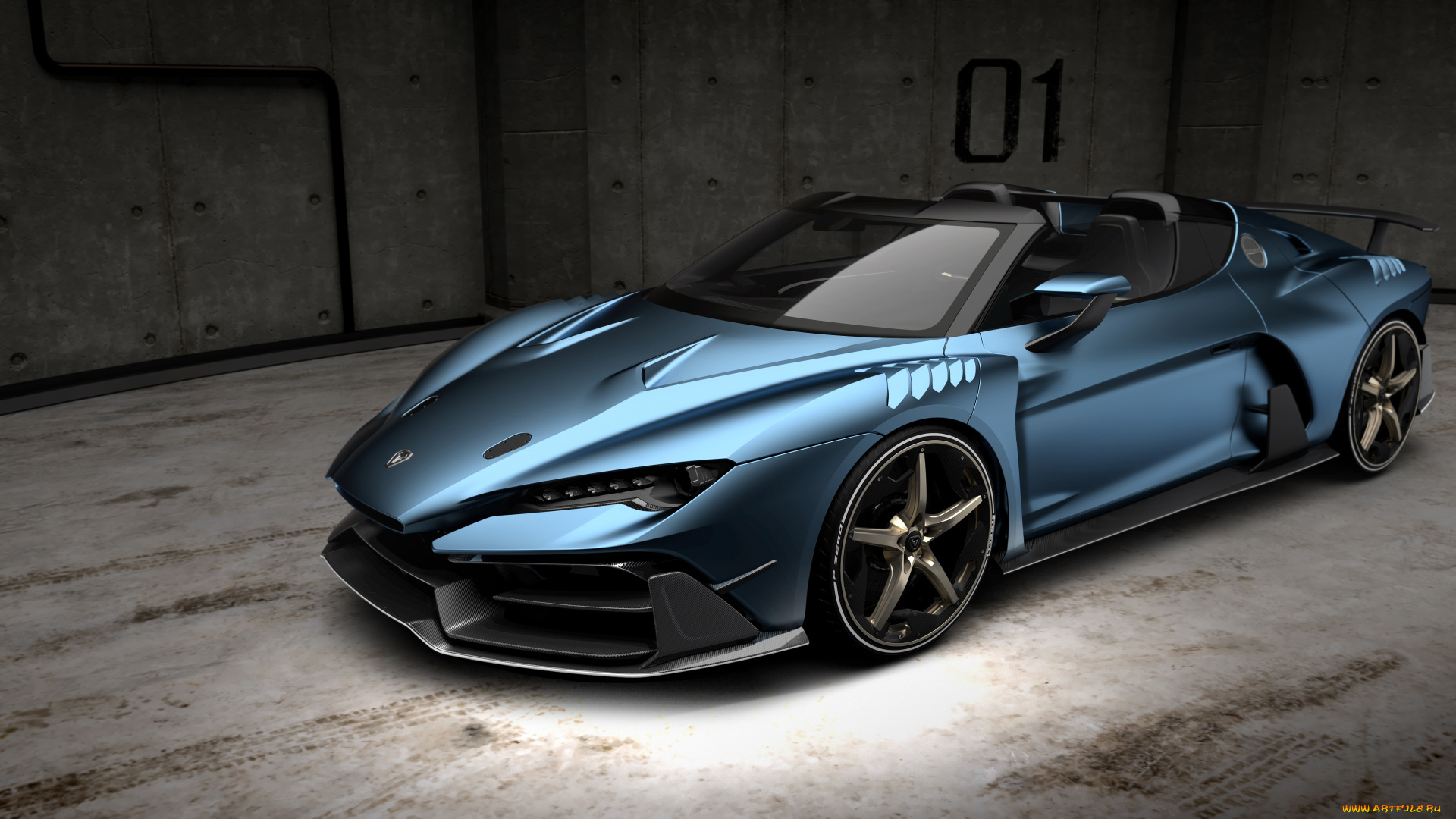 2018, italdesign, zerouno, duerta, автомобили, italdesign, углеродное, волокно, zerouno, duerta, 2018