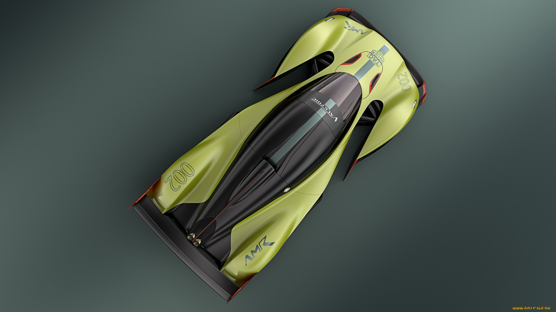 aston, martin, valkyrie, amr, pro, , 2018, автомобили, aston, martin, valkyrie, aston, martin, top, view, астон, мартин, amr, pro