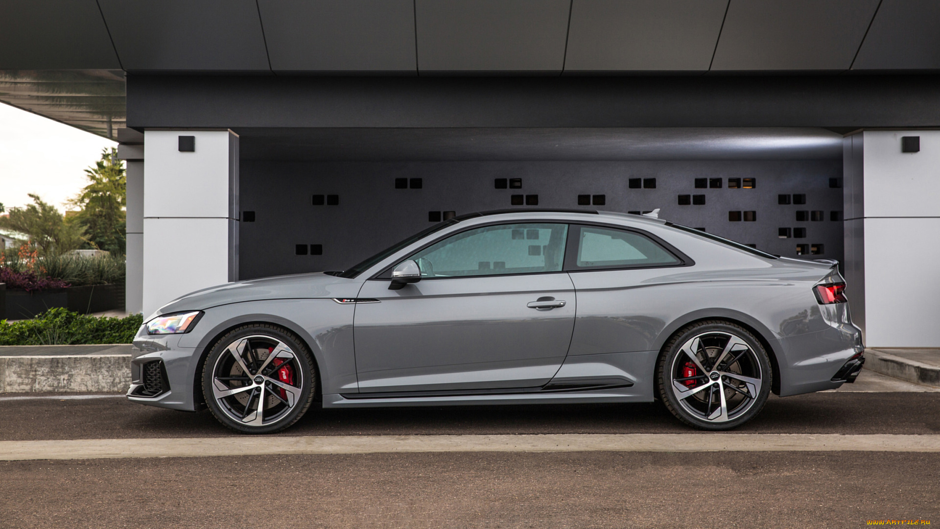 audi, rs5, 2018, автомобили, audi, rs5, 2018, серый