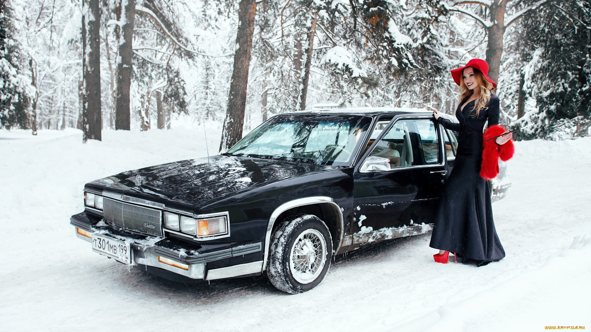 автомобили, -авто, с, девушками, cadillac