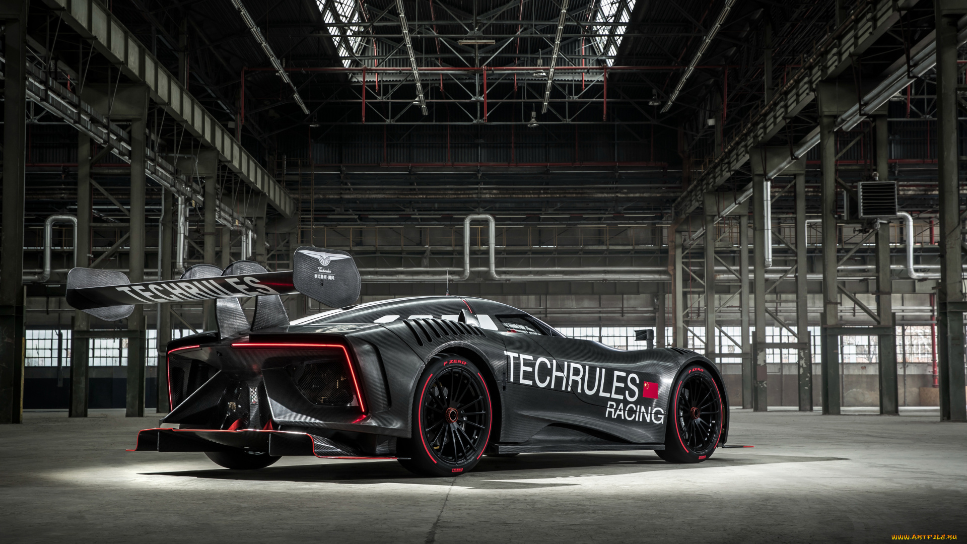 techrules, ren, rs, , 2018, автомобили, techrules, гонка, ren, rs, спойлер