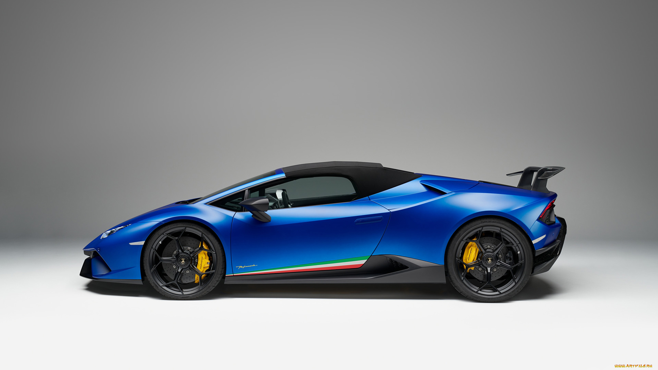 lamborghini, huracan, spyder, performante, 2019, автомобили, lamborghini, spyder, blue, 2019, performante, huracan