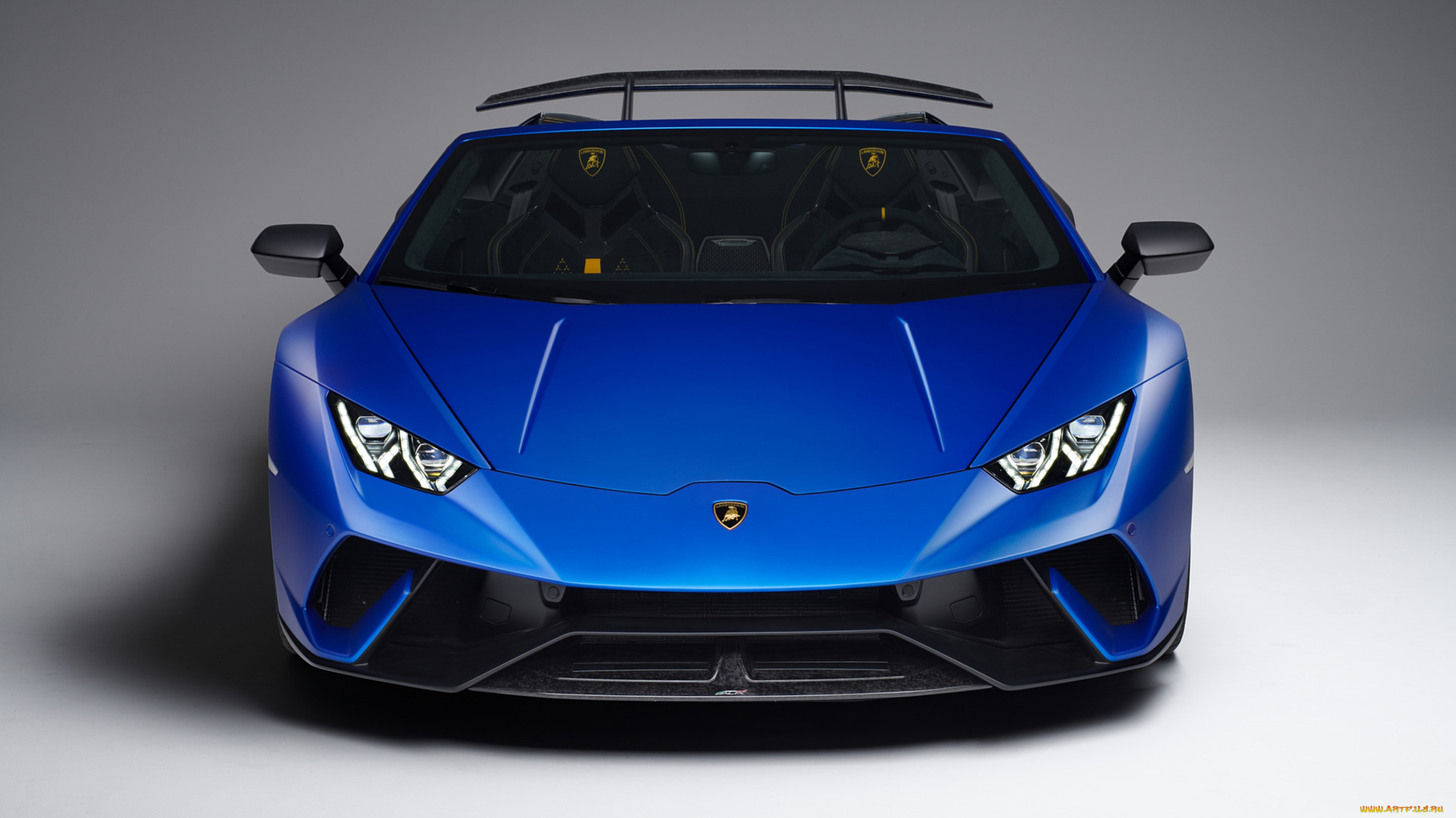 lamborghini, huracan, spyder, performante, 2019, автомобили, lamborghini, blue, 2019, performante, spyder, huracan