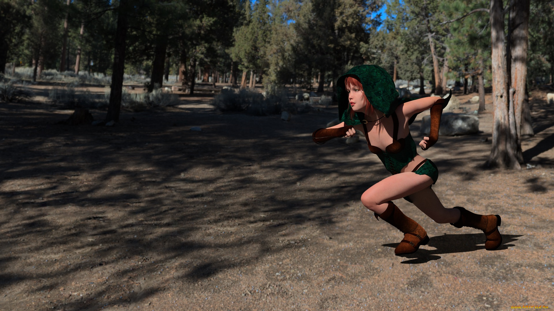 3д, графика, люди, , people, девочка, взгляд, фон