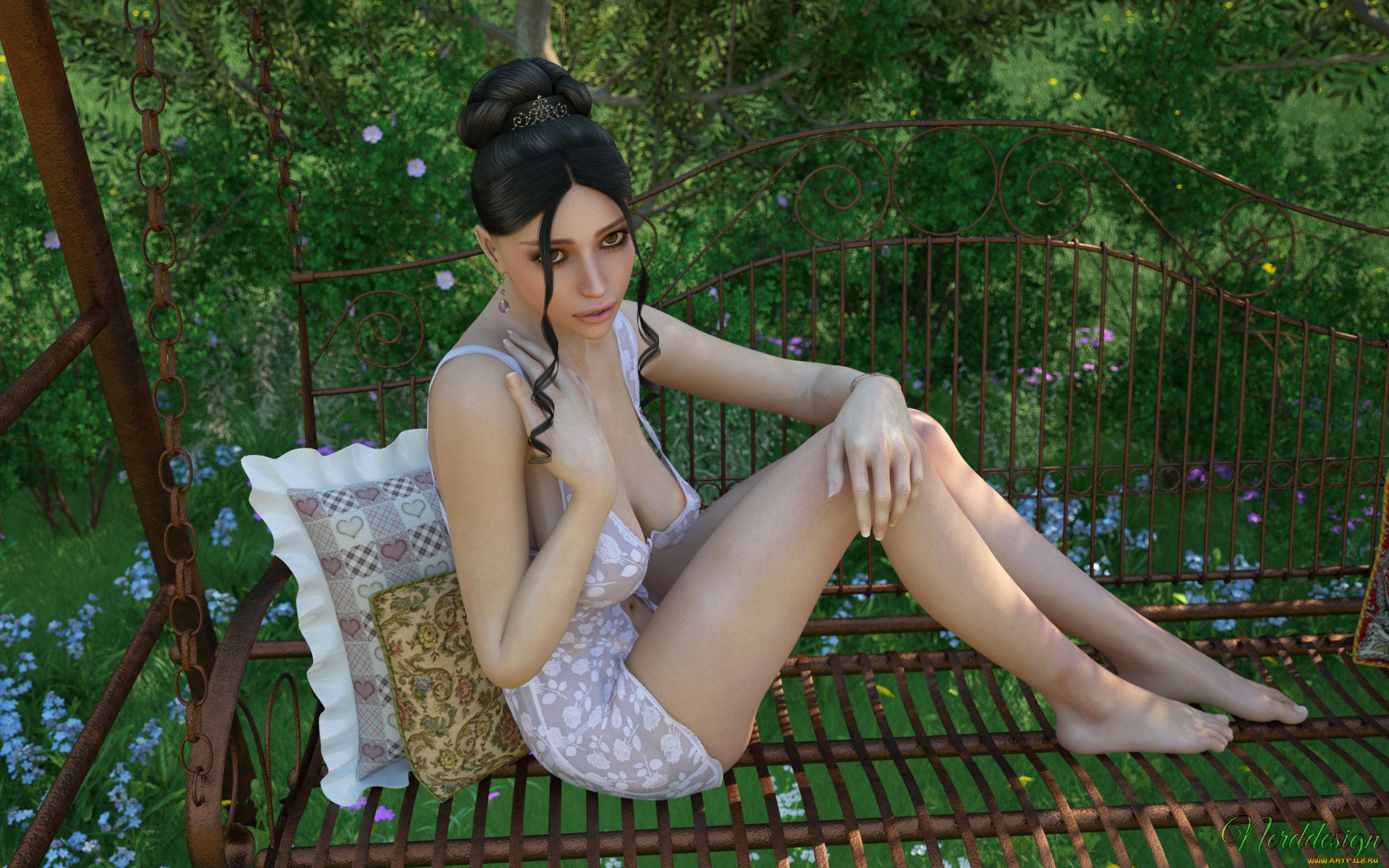 3д, графика, люди, , people, девушка, фон, взгляд