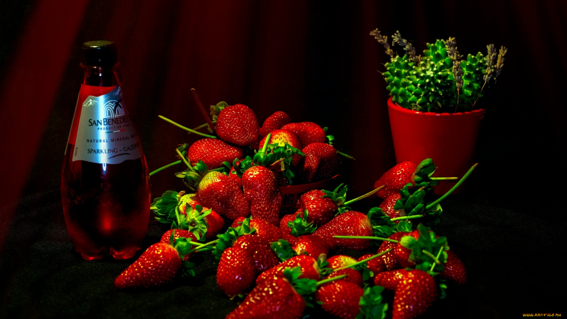 еда, клубника, , земляника