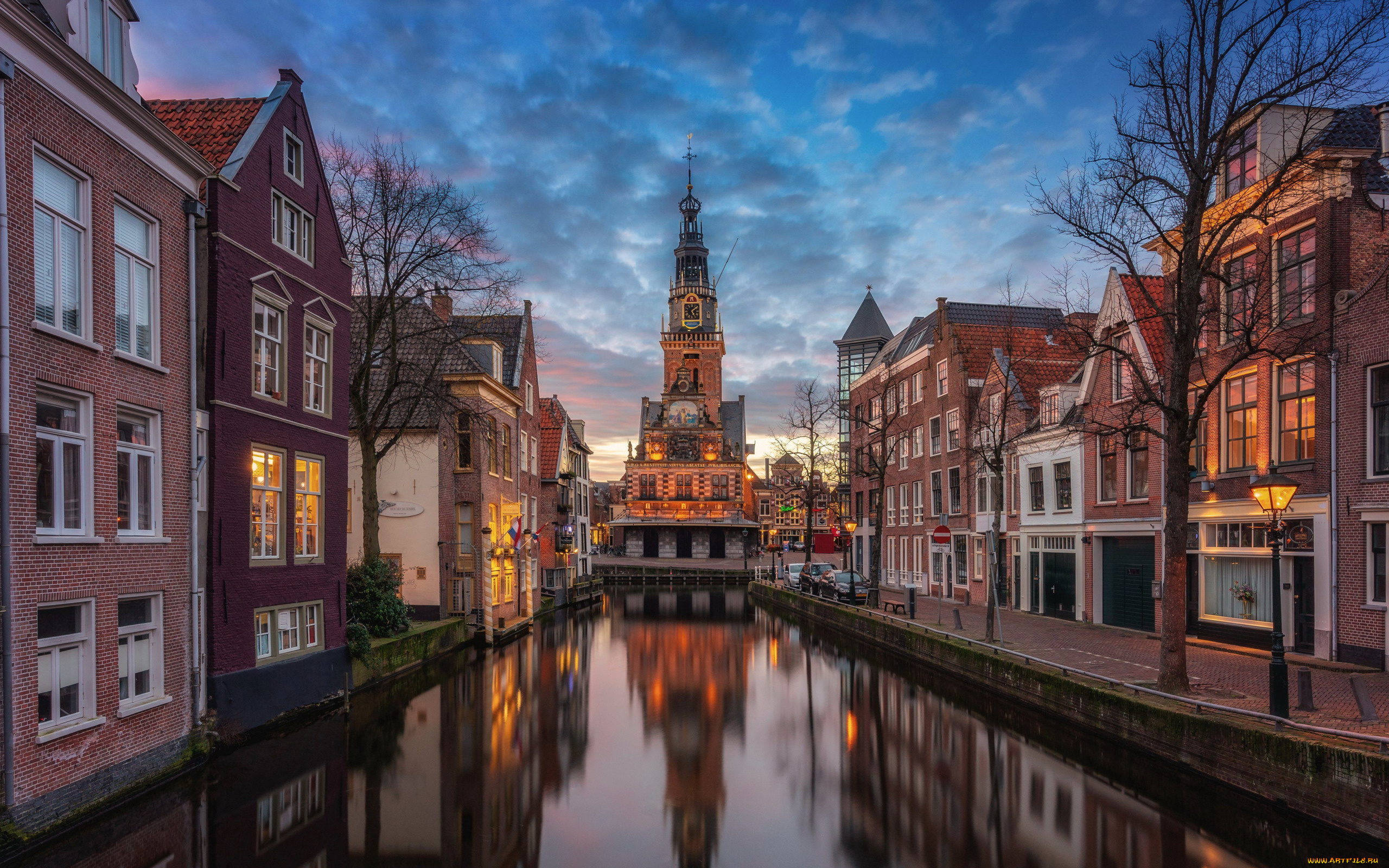 alkmaar, netherlands, города, -, улицы, , площади, , набережные