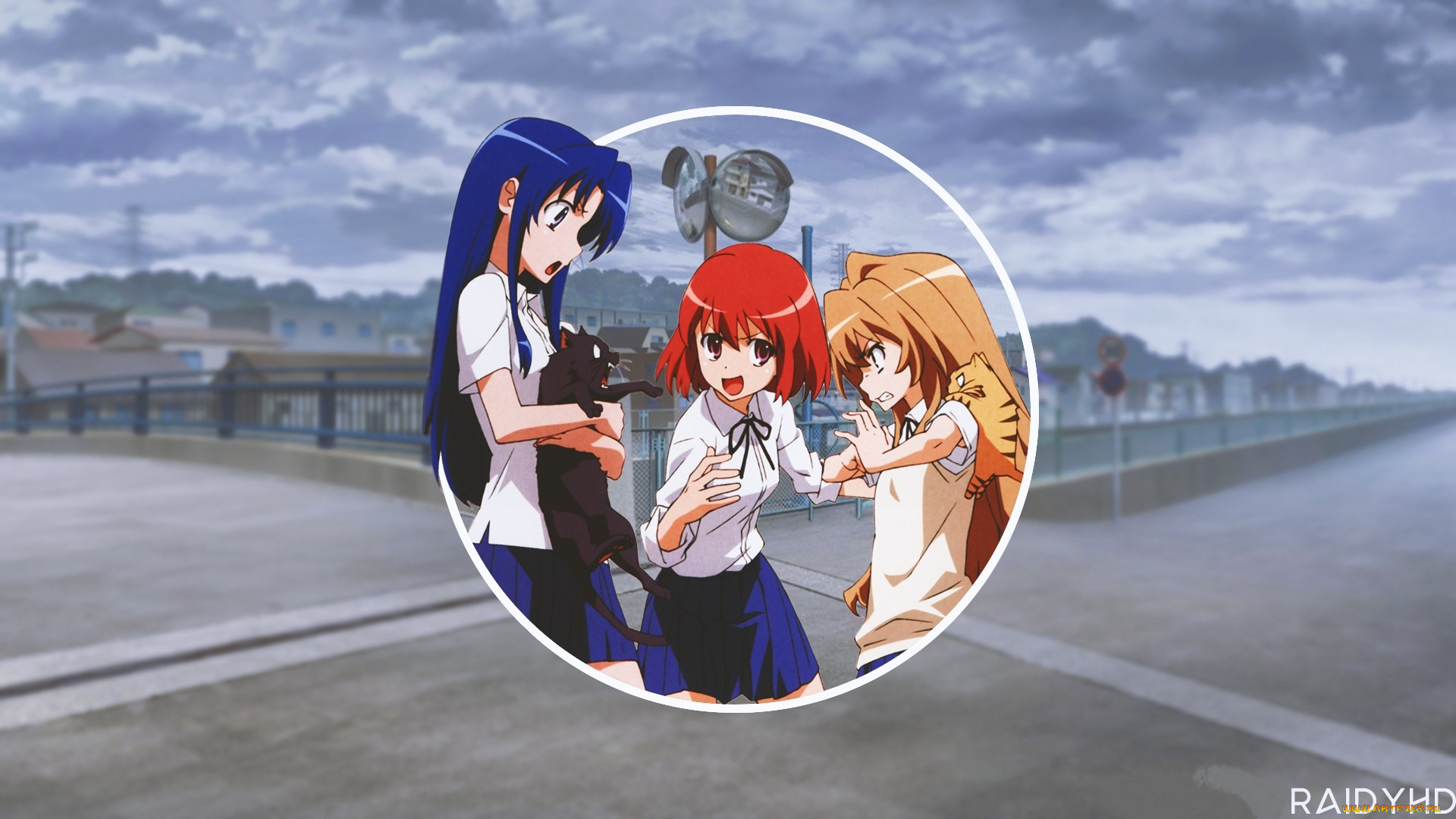 аниме, toradora, торадора