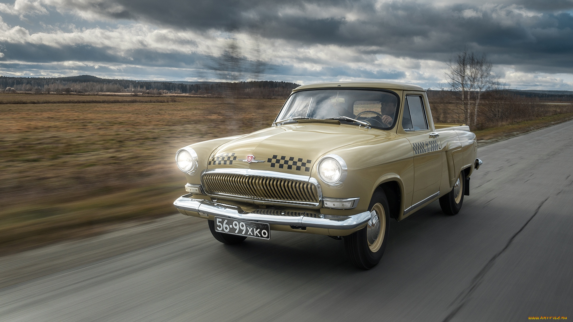 автомобили, газ, газ-22, пикап