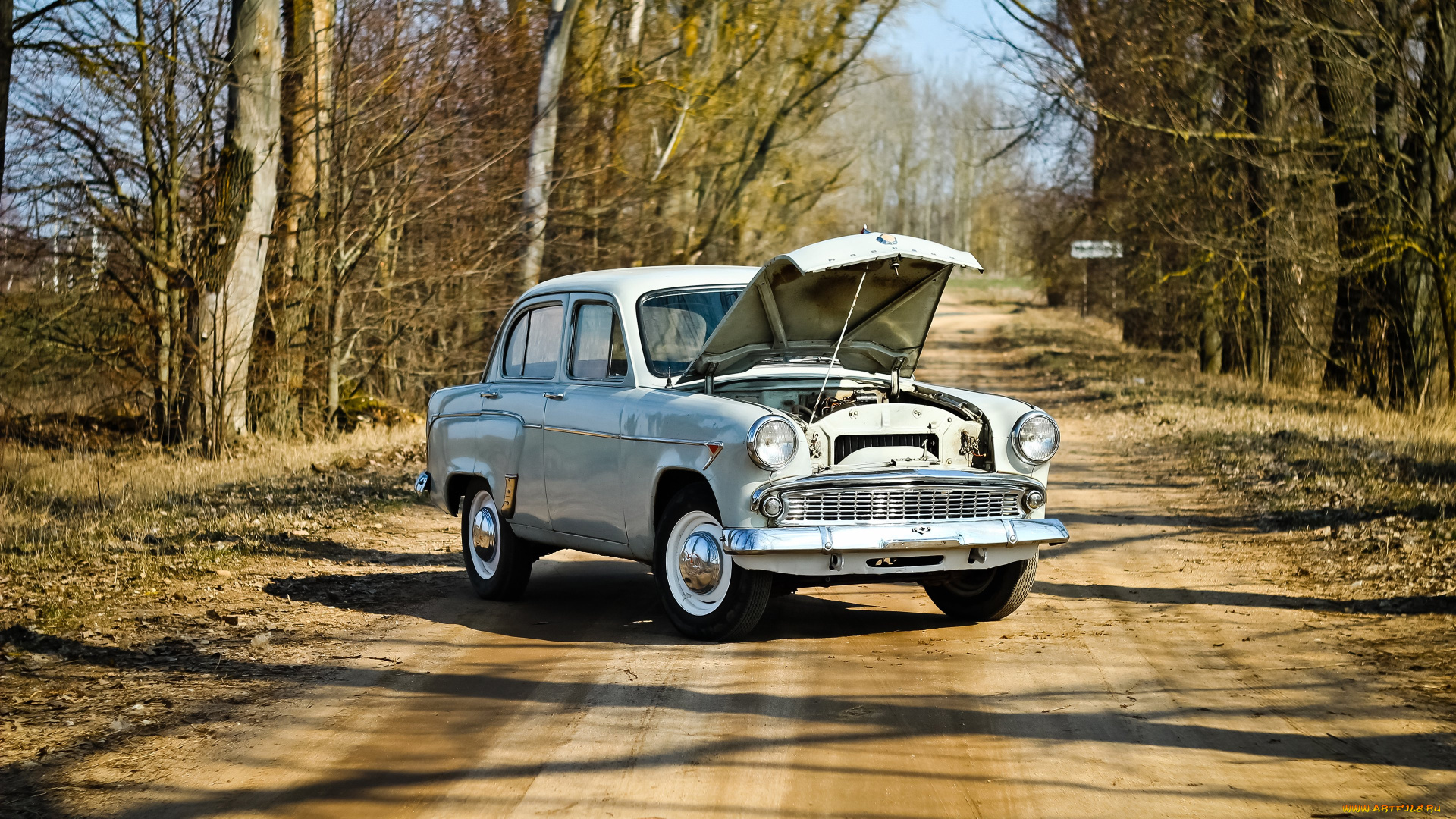 автомобили, москвич, 407