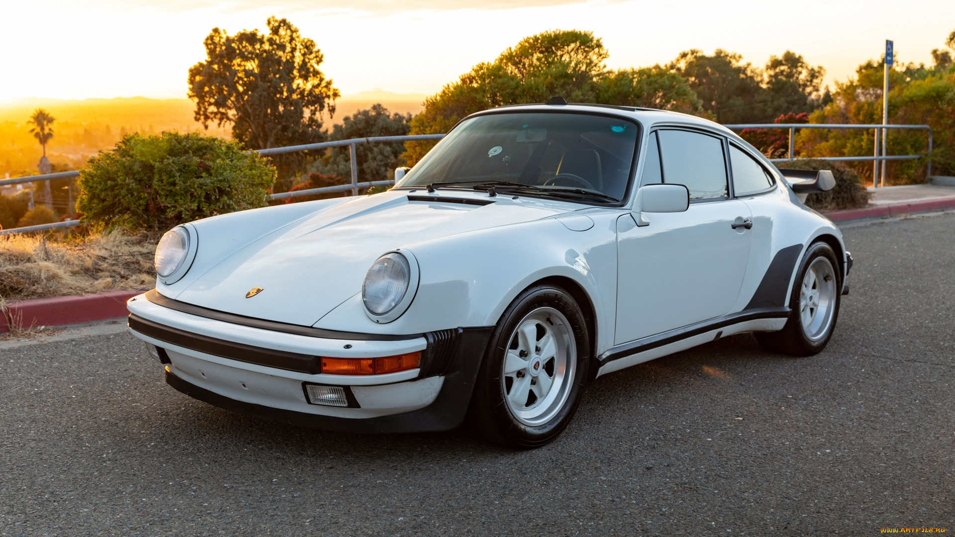 автомобили, porsche, 1989, 911, turbo