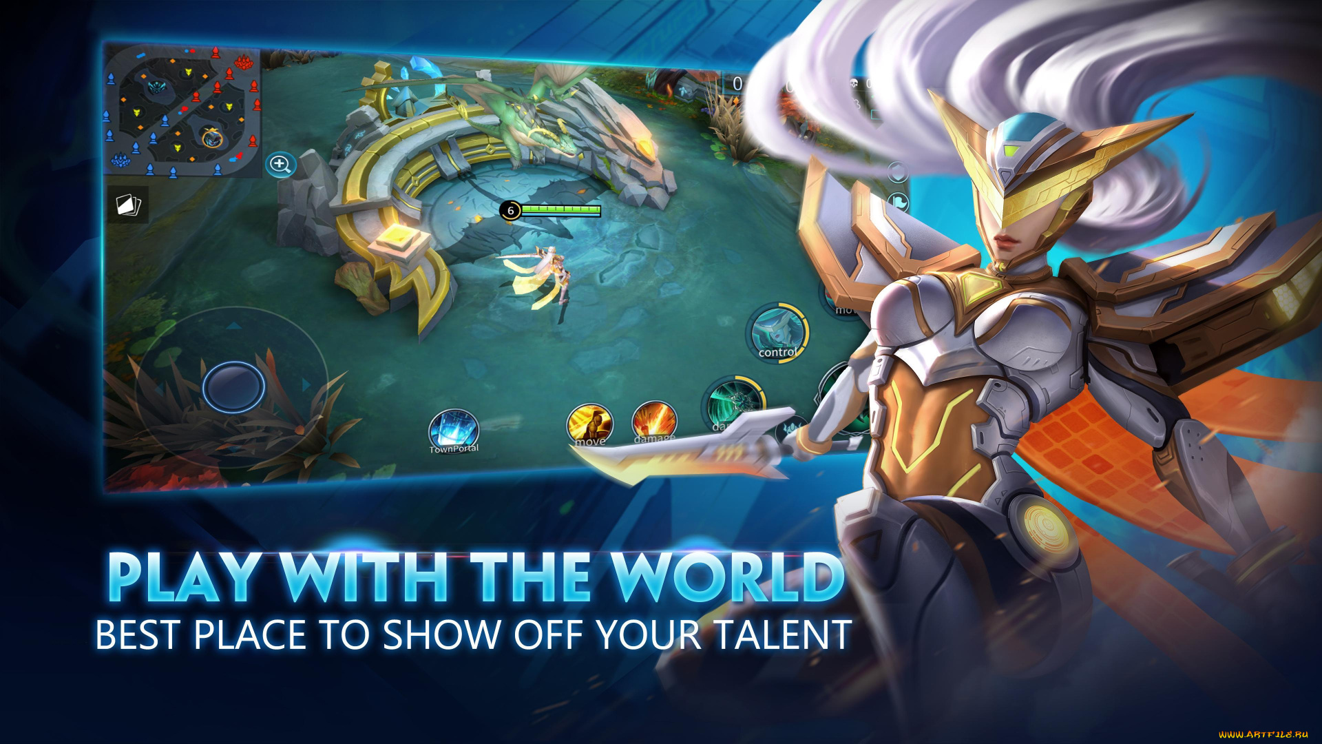 видео, игры, legend, of, ace, девушка, броня, карта