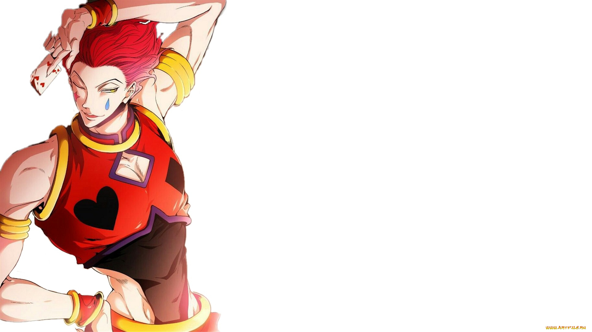 хисока, аниме, hunter, x, hunter, охотник, х