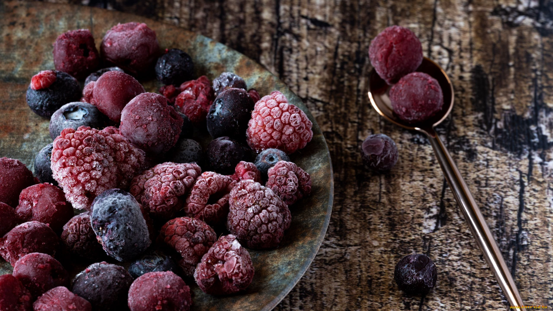 еда, фрукты, , ягоды, малина, черника, ягоды, замороженные