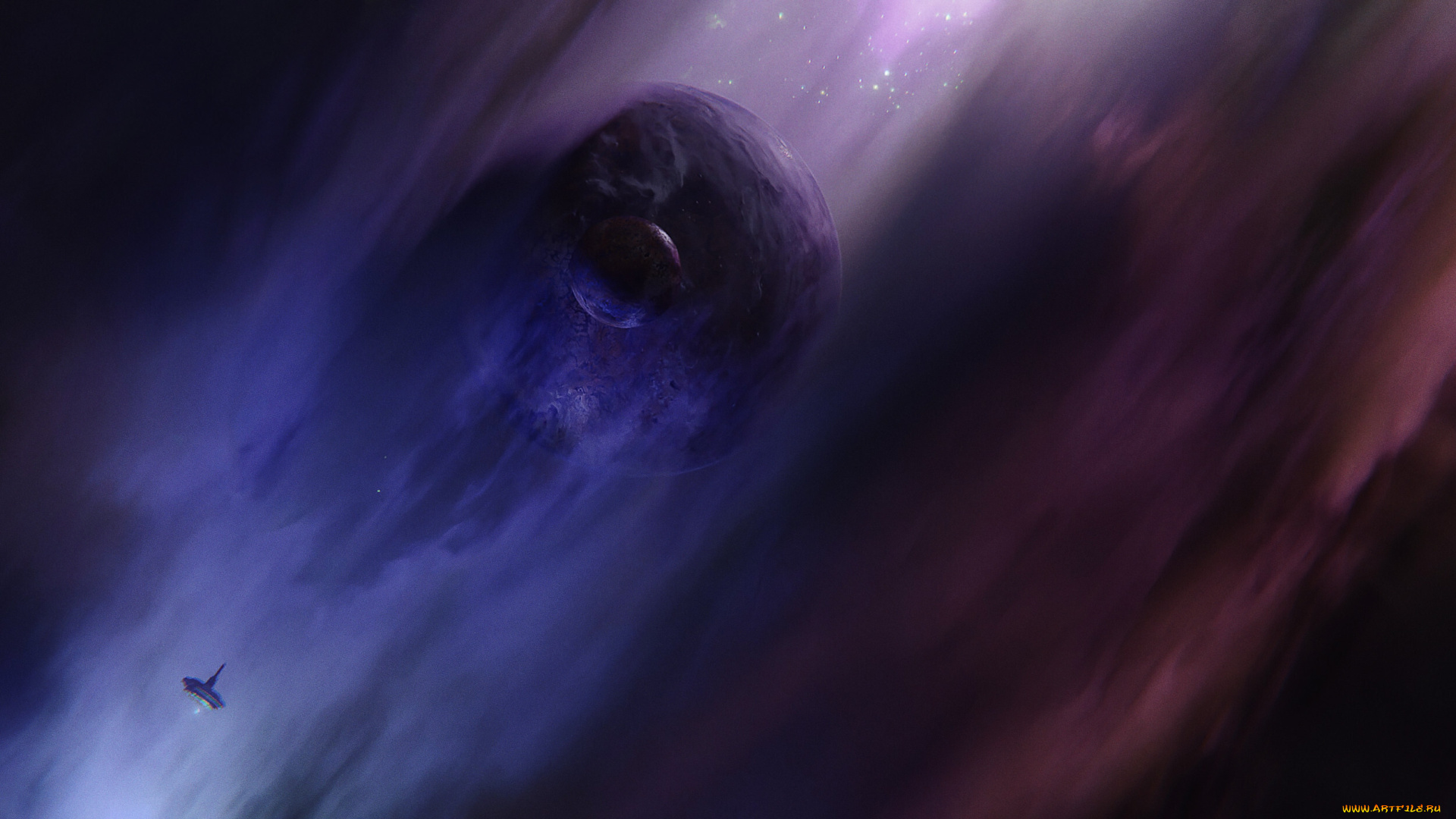 фэнтези, космические, корабли, , звездолеты, , станции, космос, планета, спутник, станция