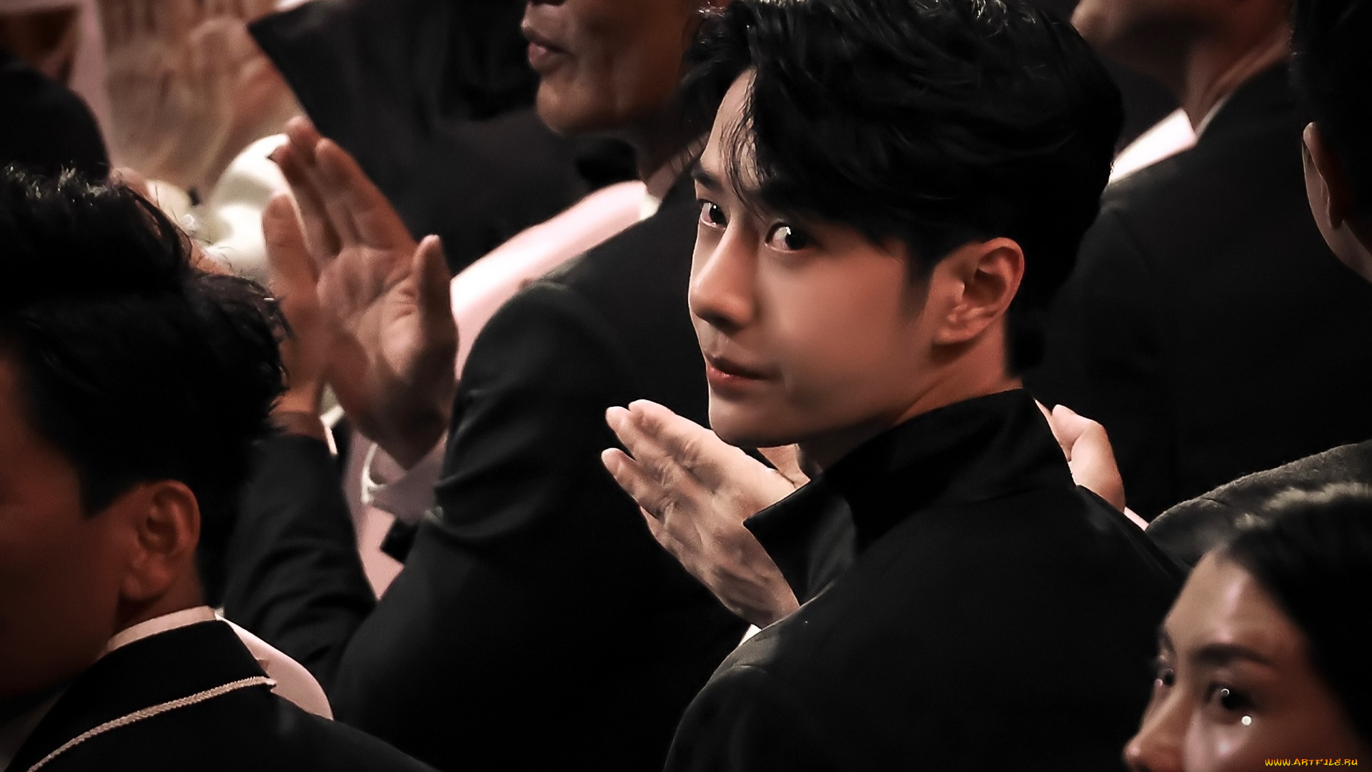 мужчины, wang, yi, bo, актер, лицо, люди