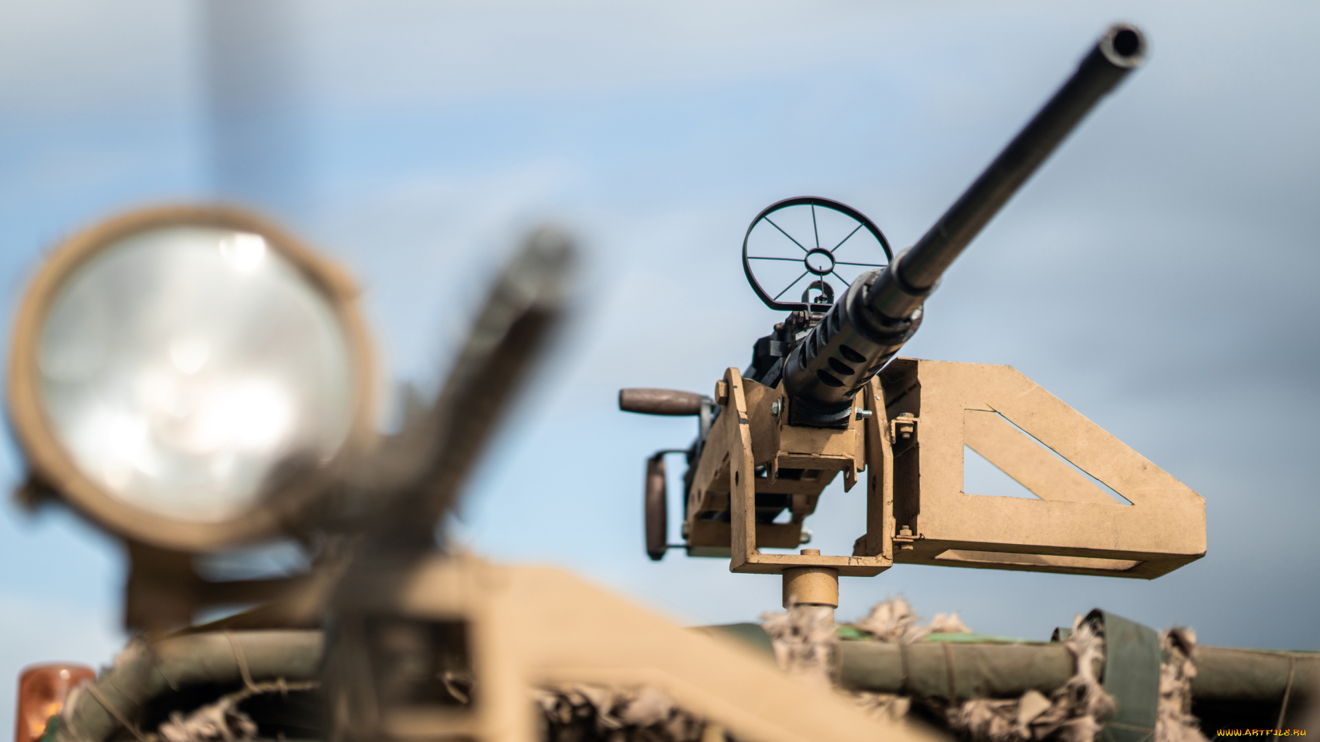 оружие, пулемёты, land-rover