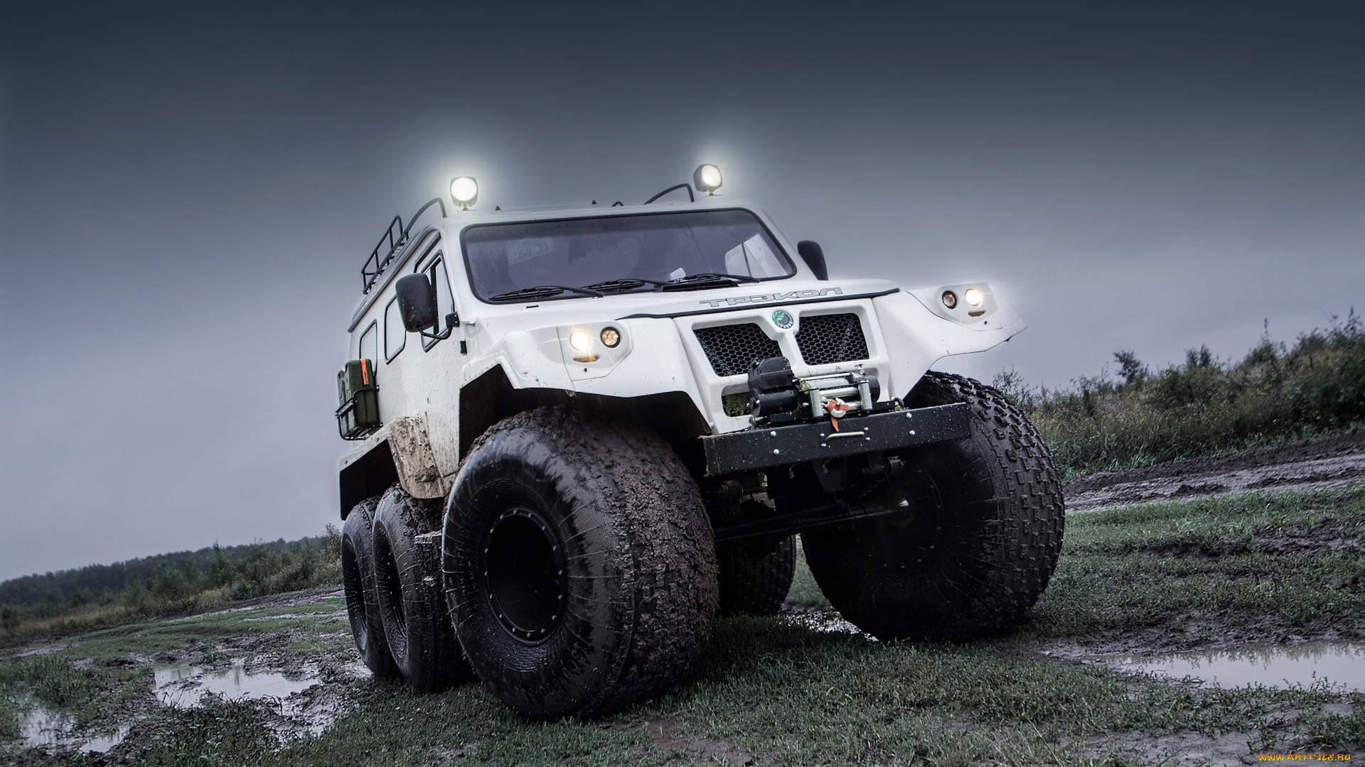 техника, вездеходы, болотоход, трэкол, 39294, российский, плавающий, шестиколeсный, шины, сверхнизкого, давления