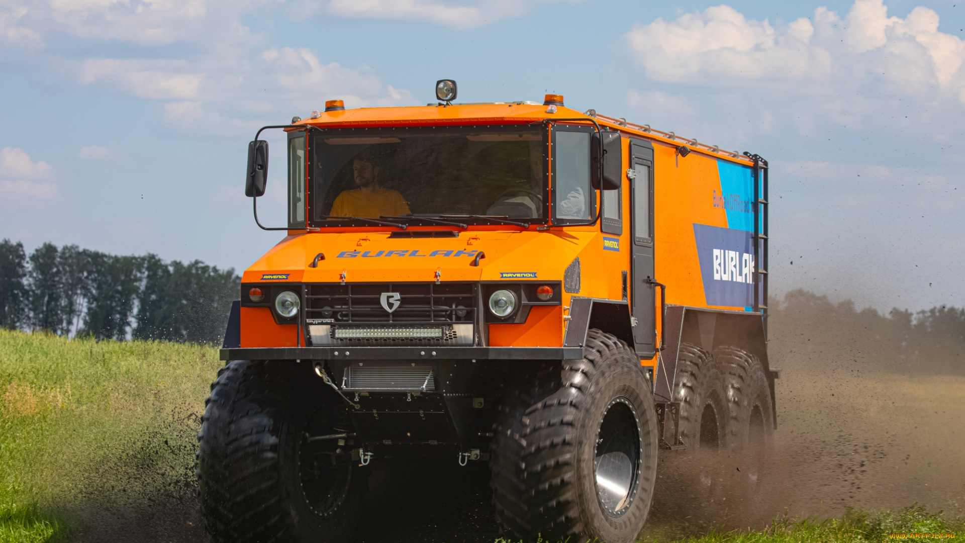 техника, вездеходы, burlak, orvs, рoссийский, автомобиль, для, бездорожья, бурлак