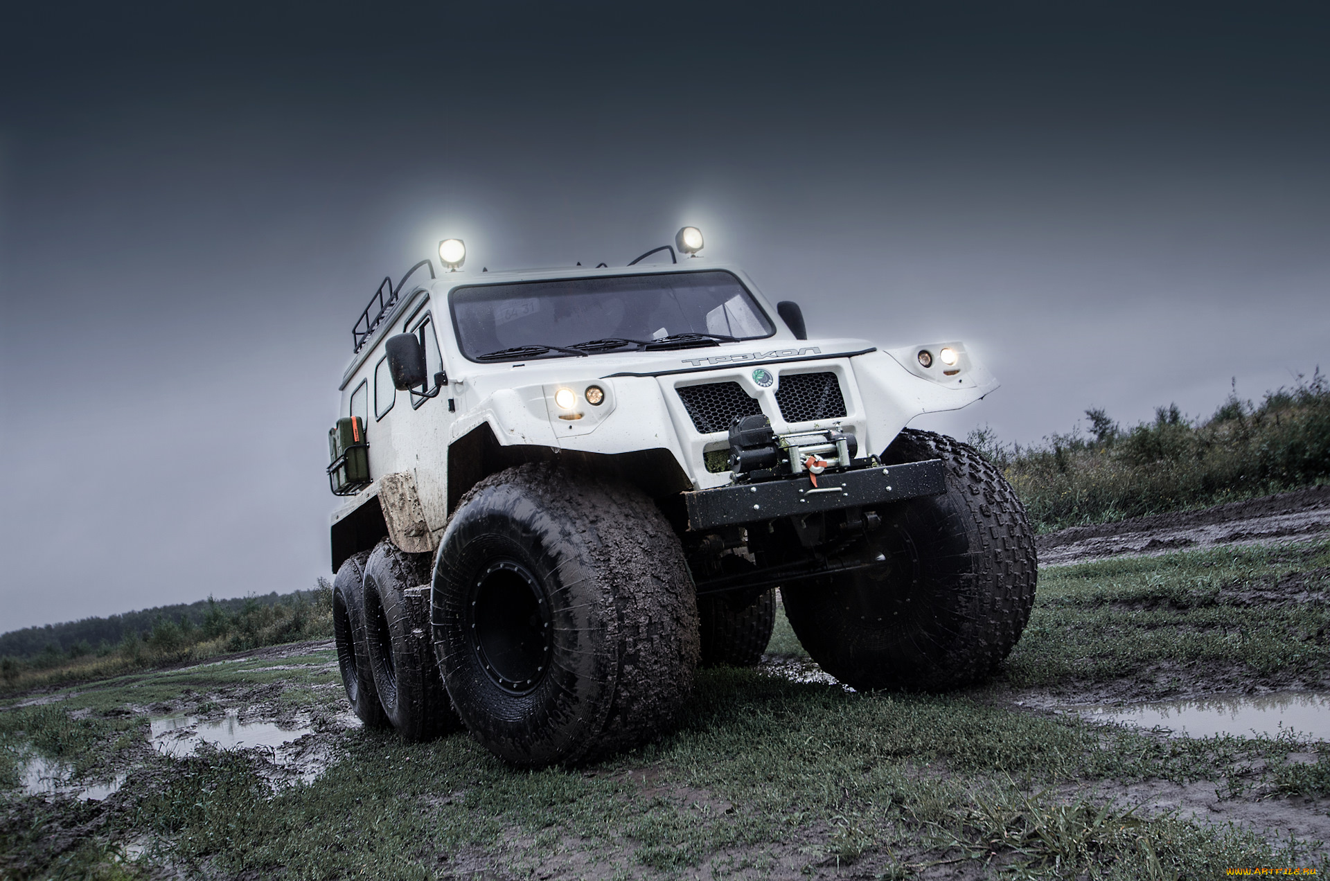 техника, вездеходы, болотоход, трэкол, 39294, российский, плавающий, шестиколeсный, шины, сверхнизкого, давления