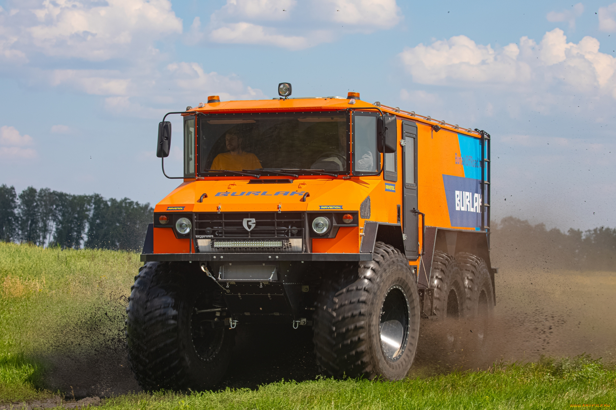 техника, вездеходы, burlak, orvs, рoссийский, автомобиль, для, бездорожья, бурлак