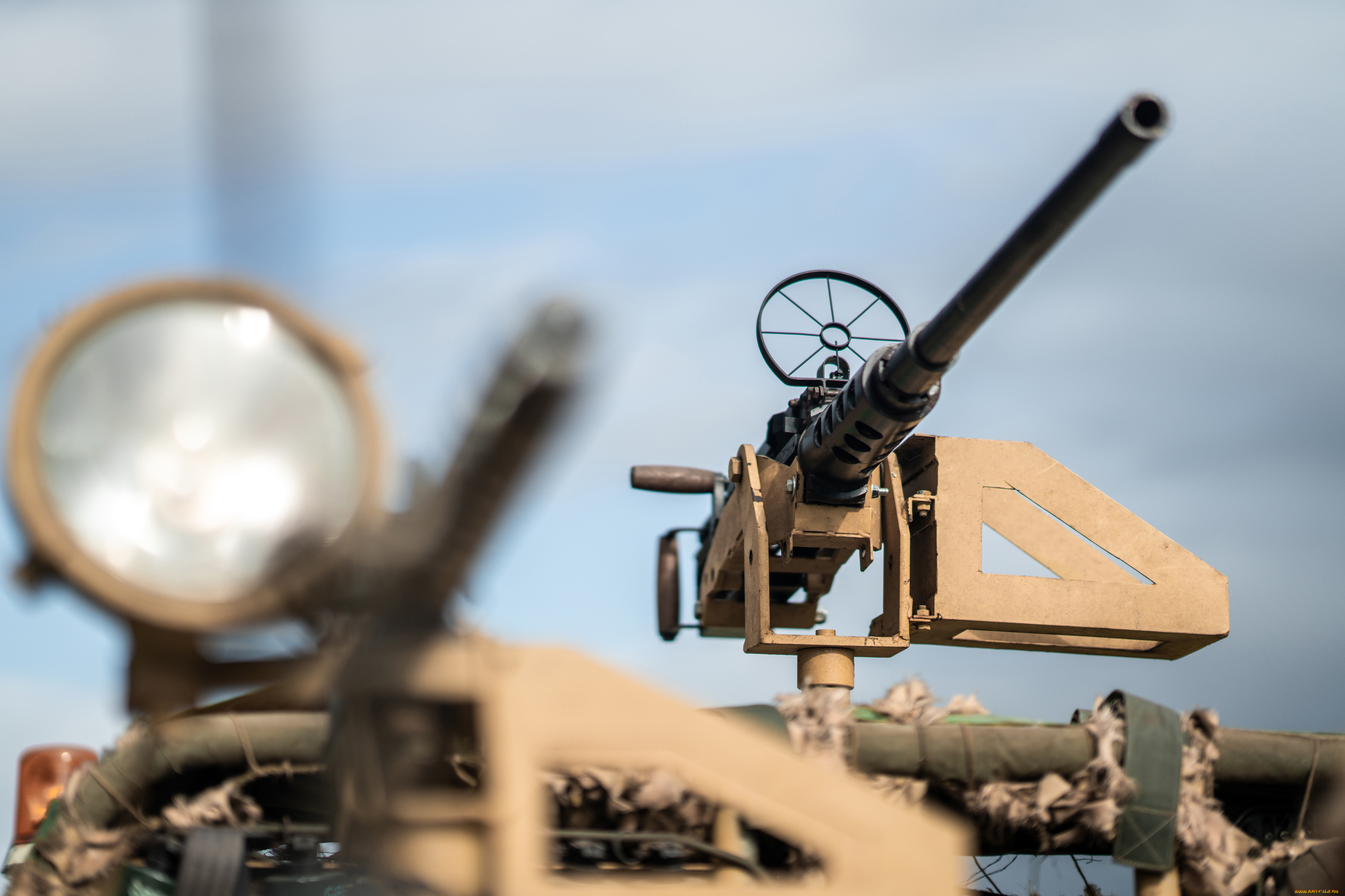 оружие, пулемёты, land-rover