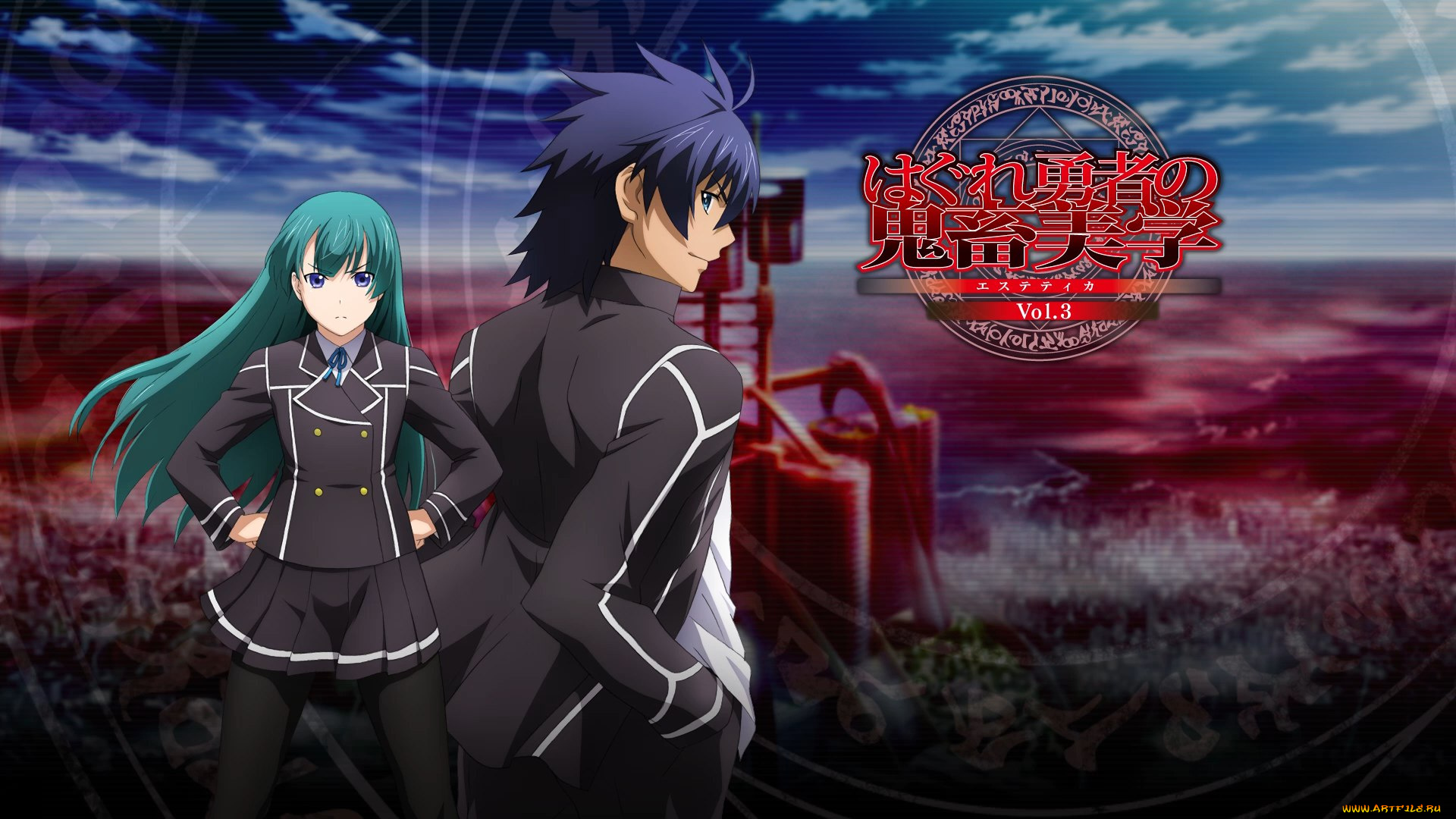 аниме, hagure, yuusha, no, aesthetica, hagure, yuusha, no, estetica, эстетика, заблудшего, героя