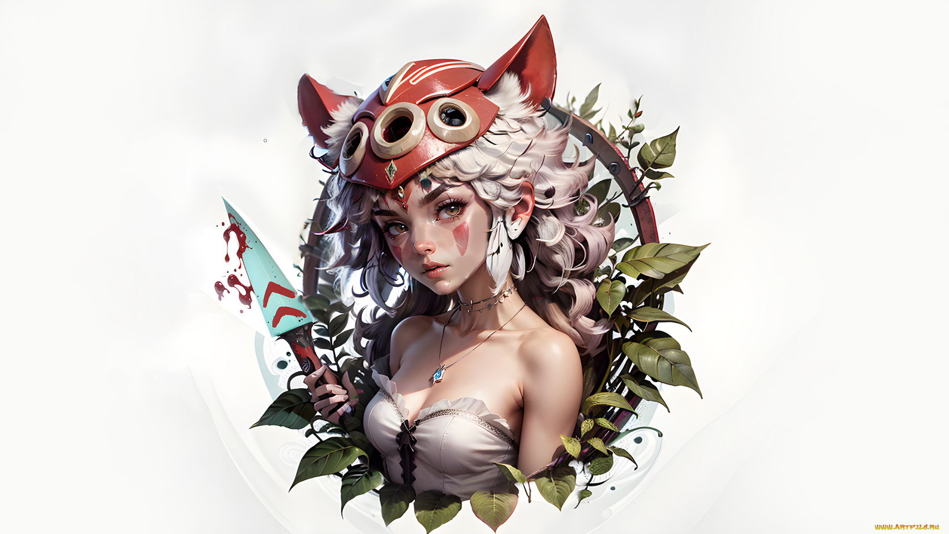 аниме, mononoke, hime, нейросети, графика, нейроарт, ai, art, нейронные, сети, рисунки, нейро, искусство, нейрографика, graphics, neuroart, neural, networks, drawings, neuro, neurography