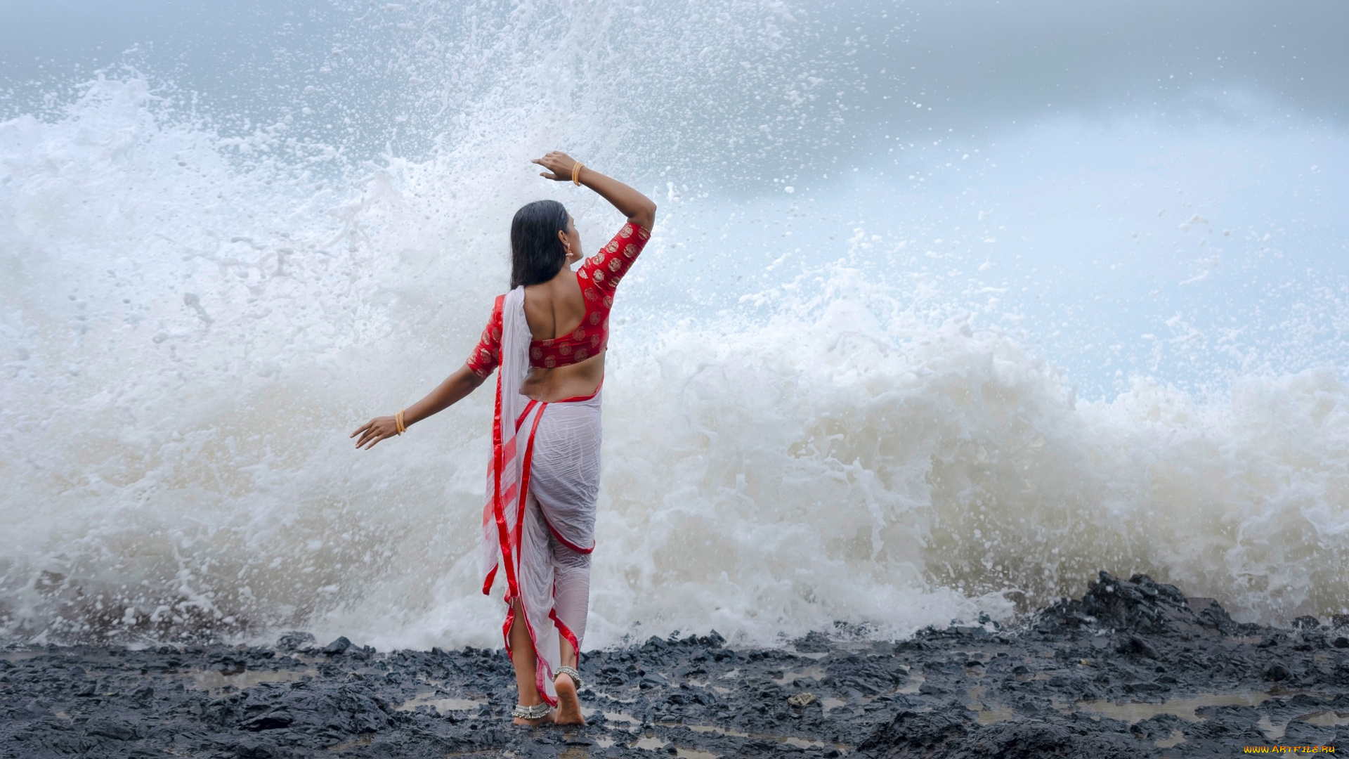 девушки, -, азиатки, девушка