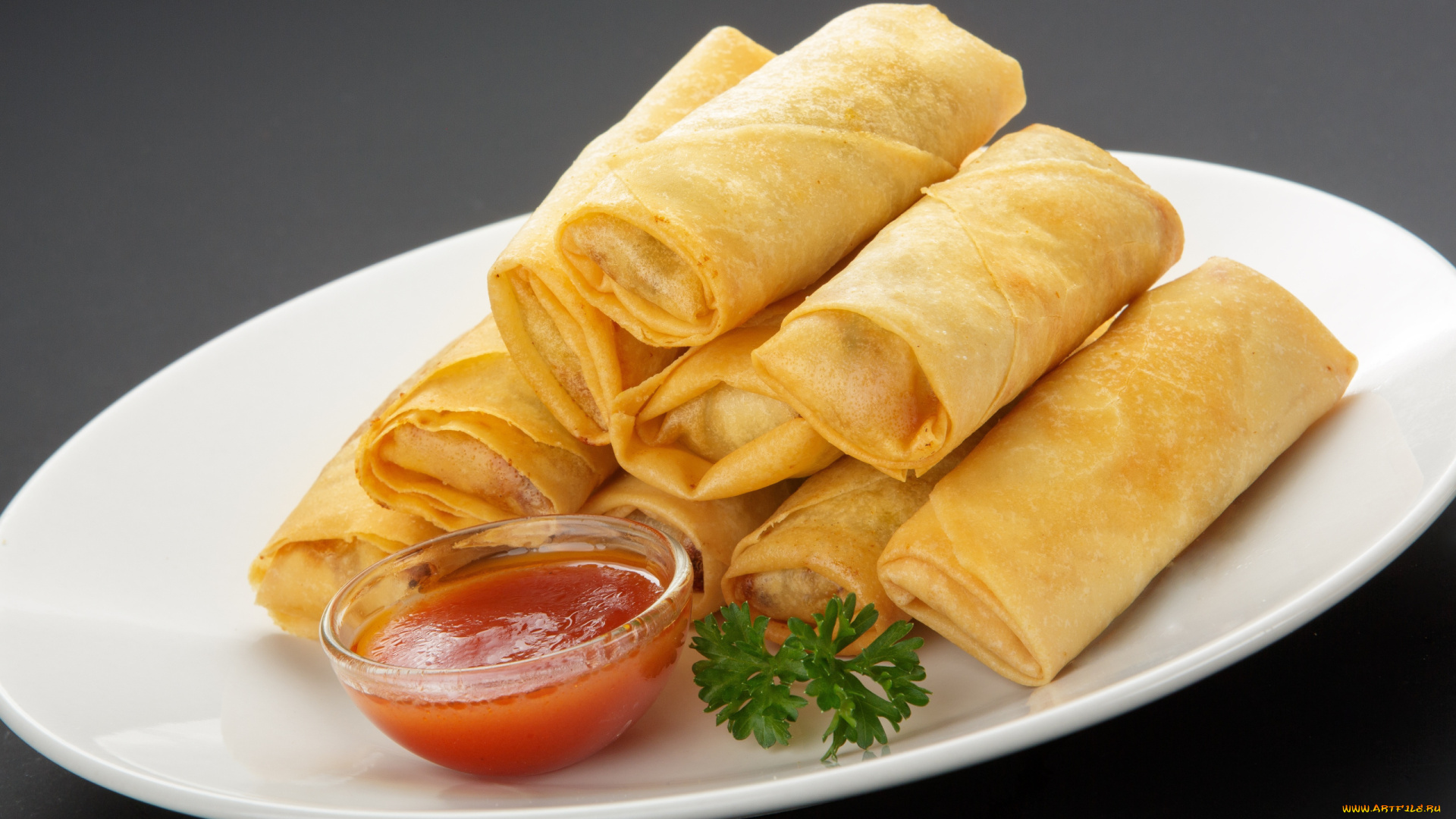 еда, блины, , оладьи, соус, блинчики, петрушка