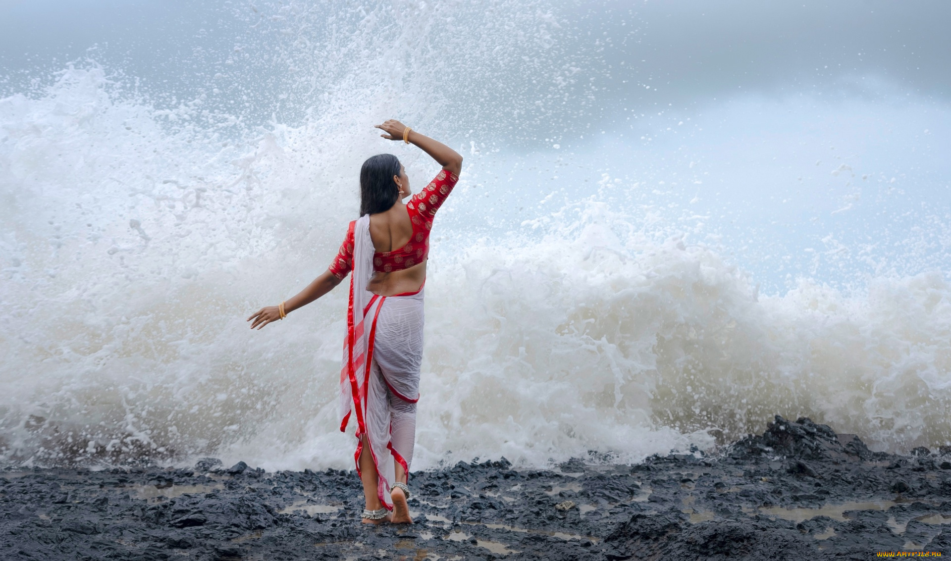 девушки, -, азиатки, девушка